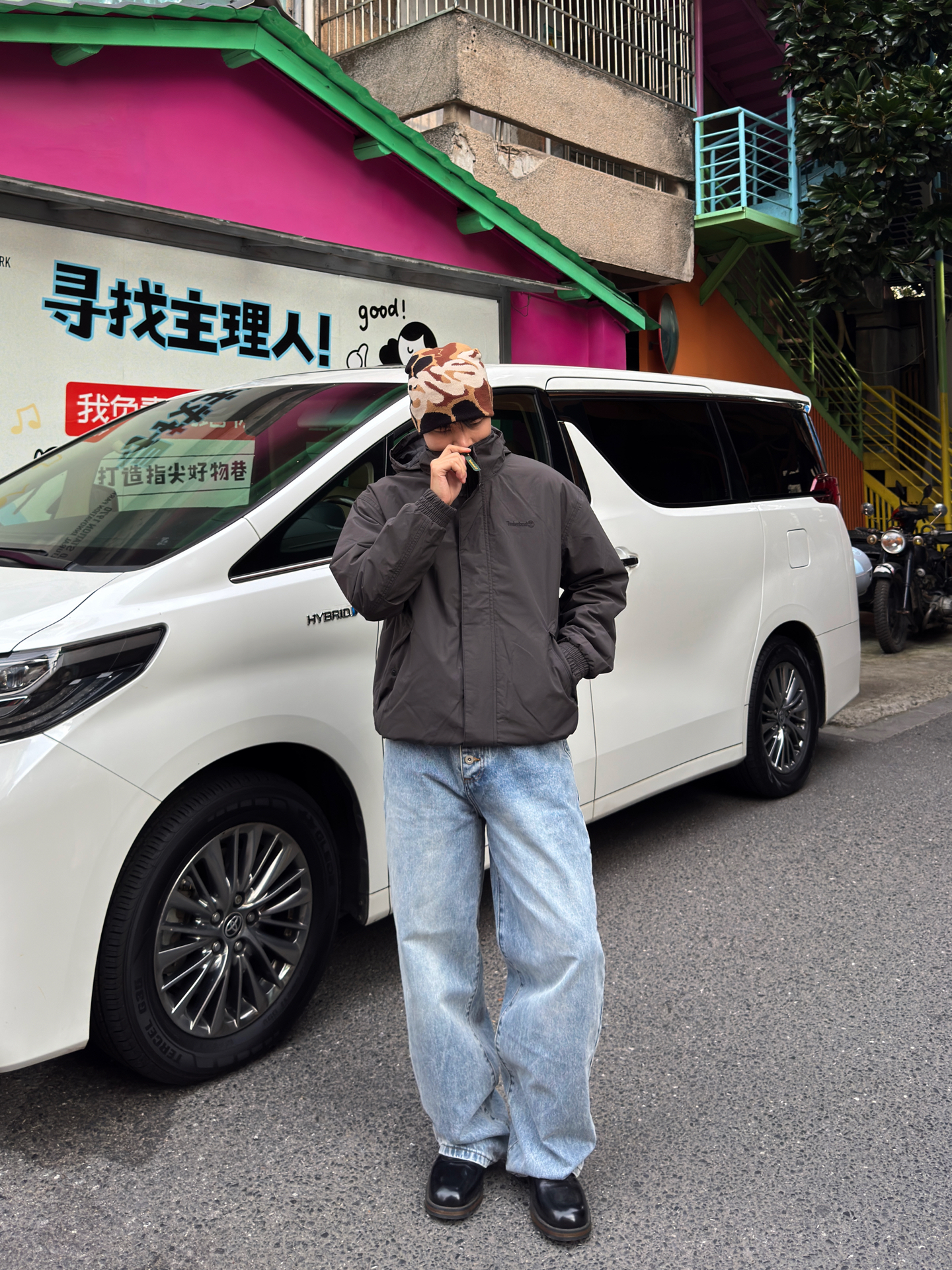 城市户外风随性耐看的秋冬搭配