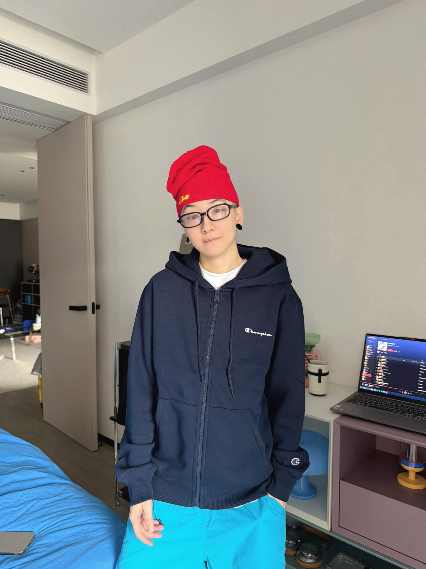 开学套上就能走的外套