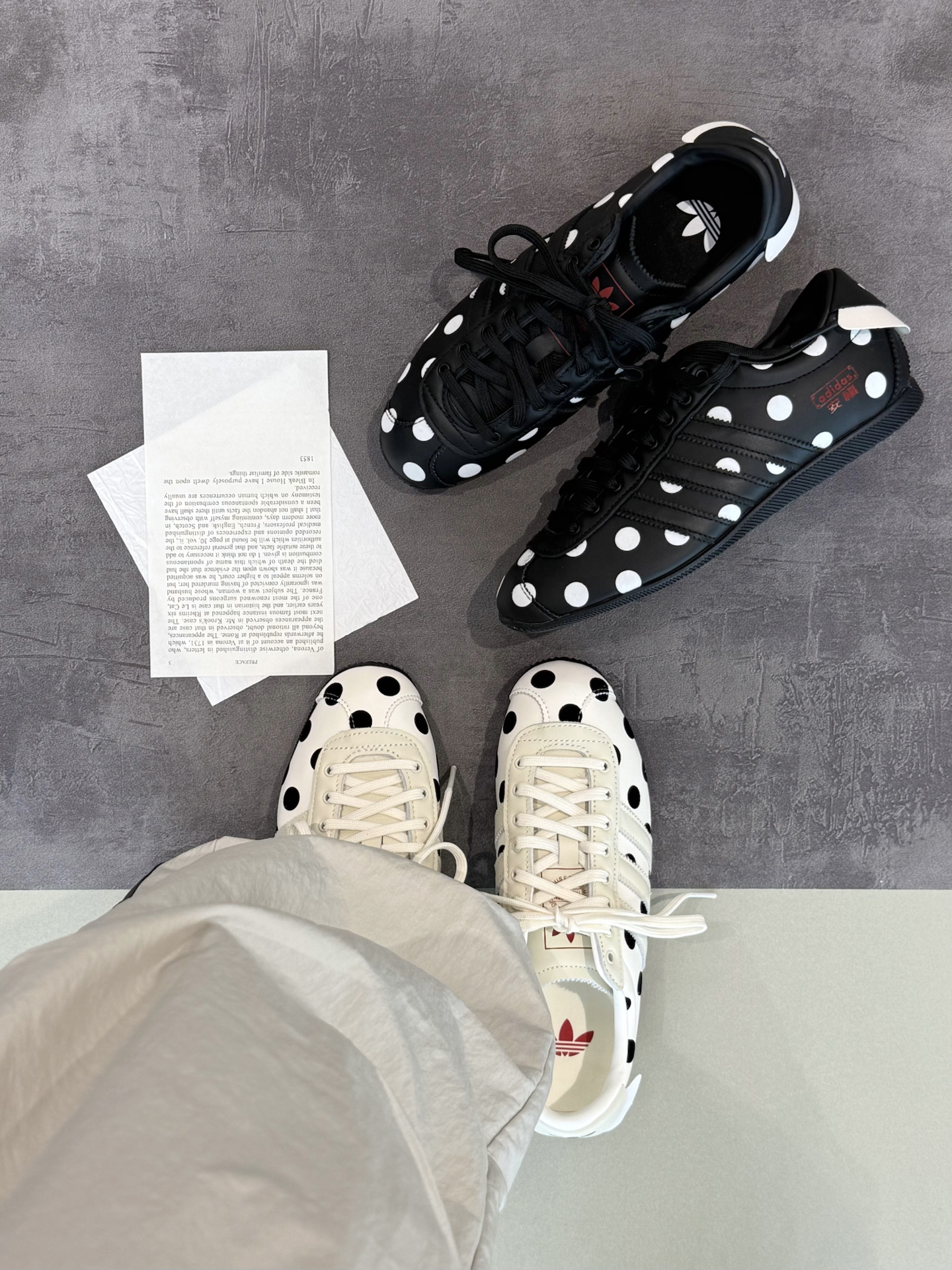 Adidas💭｜秒变韩女的波点也太lovely了 