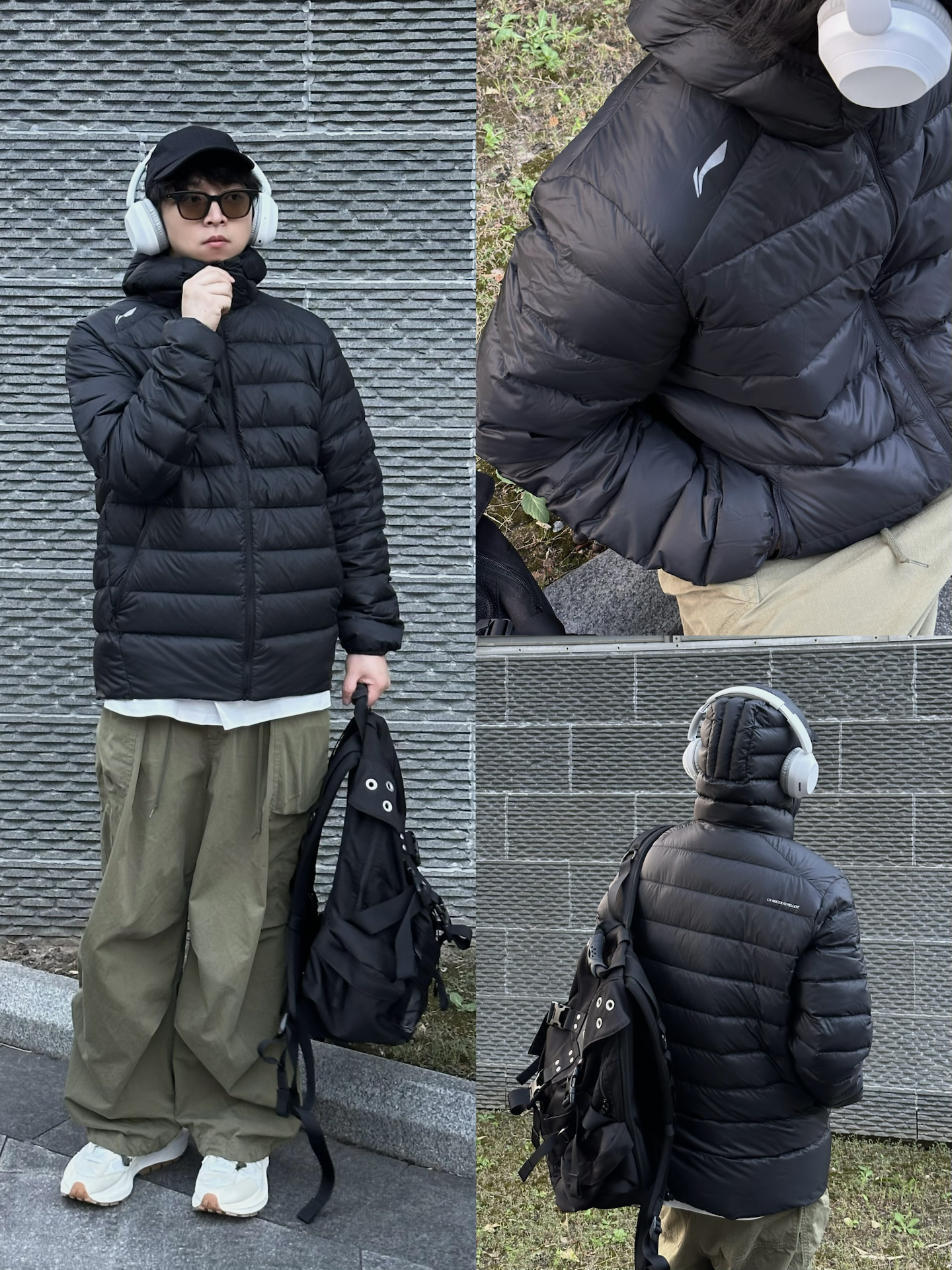 🧊 降温预警｜这件“排骨”羽绒服把松弛感穿明白了☑️