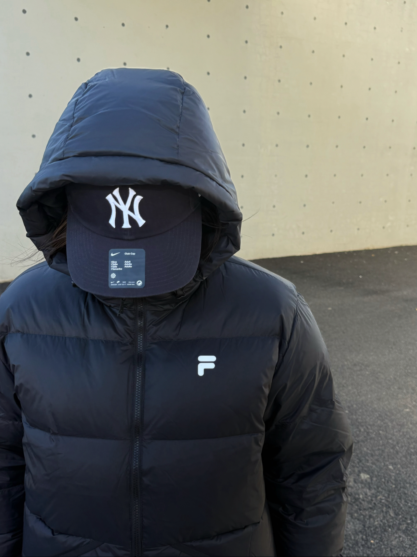 早秋出行 🍂| FILA FUSION羽绒服搭配豹纹鞋带老爹鞋