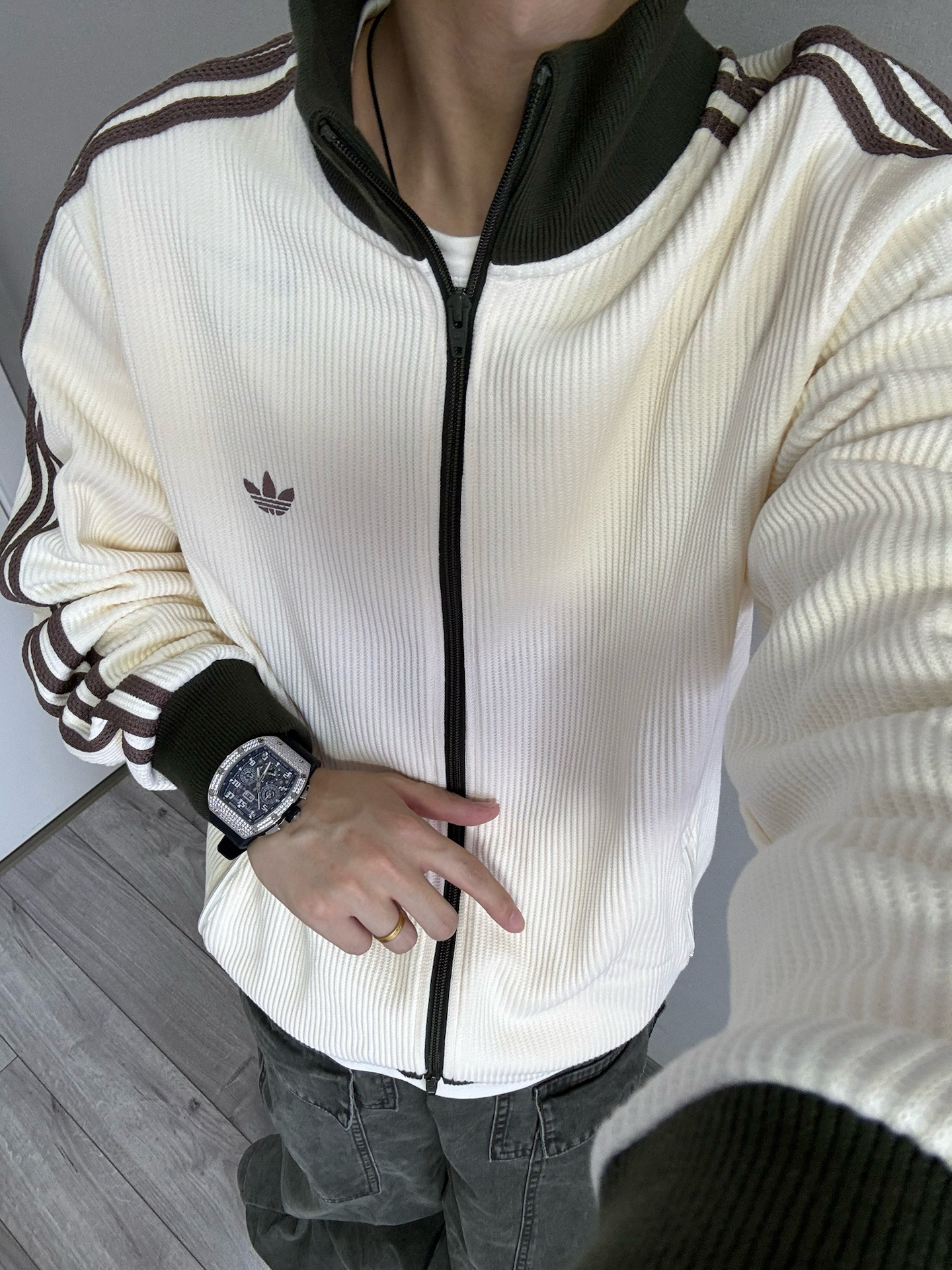 男生穿搭小心机|全靠这块布加迪腕表⌚️
