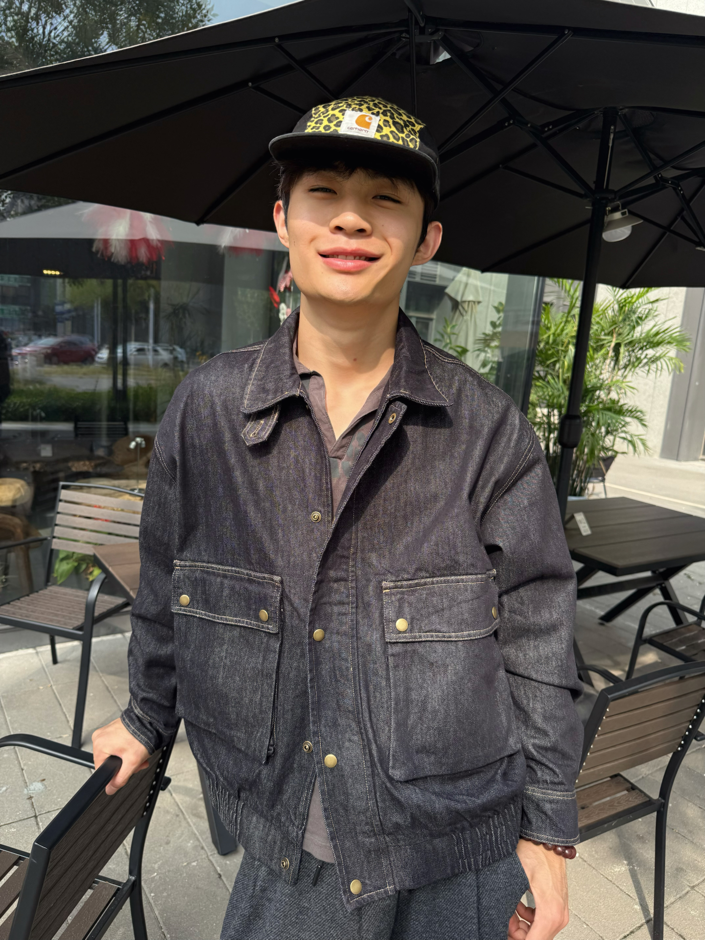 早秋工装牛仔夹克|松弛感拉满