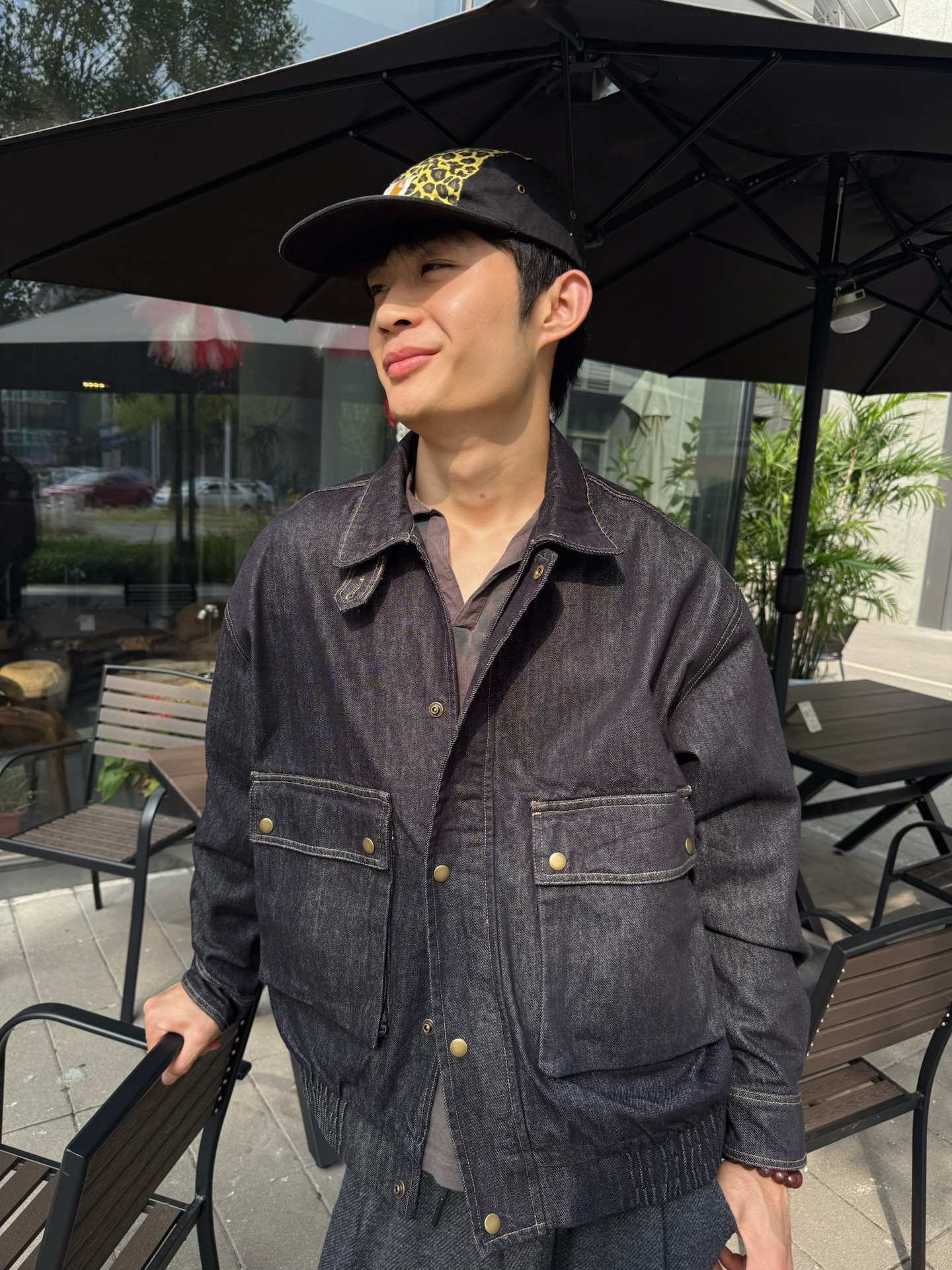 早秋工装牛仔夹克|松弛感拉满