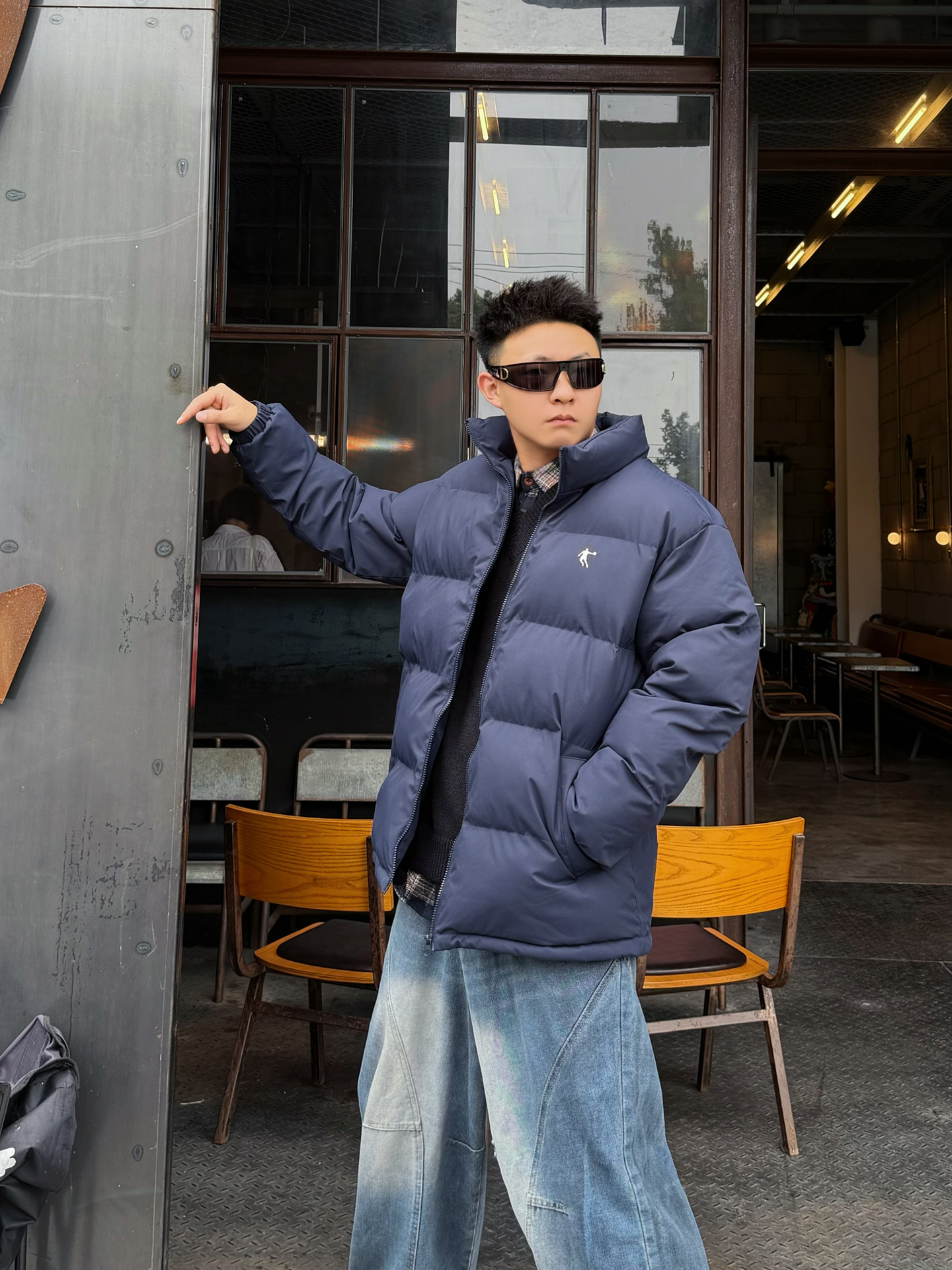 秋冬松弛感穿搭|面包服的极简穿搭