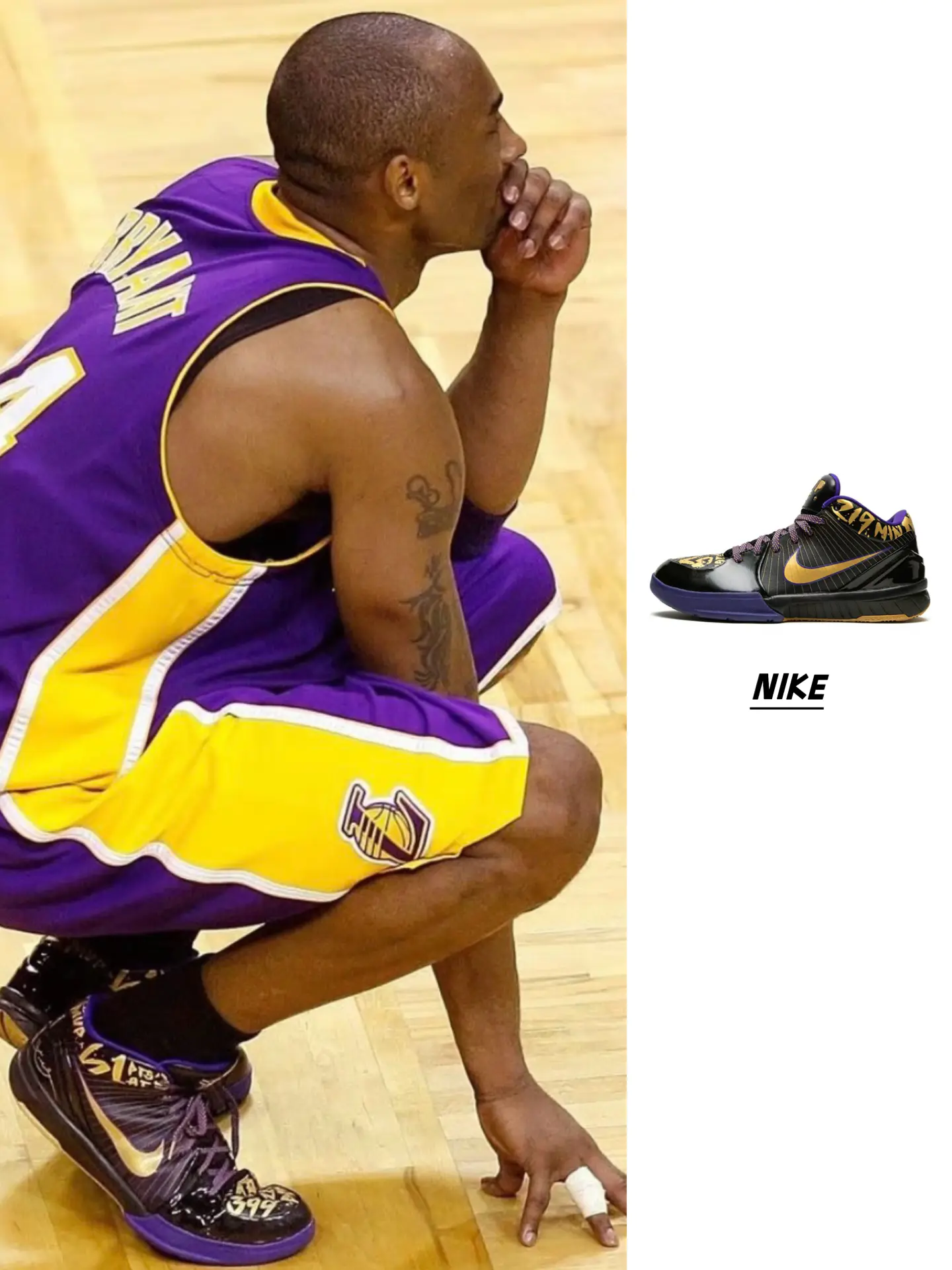 这鞋我是真的爱!科比黑金配色Kobe 4 Final MVP Away