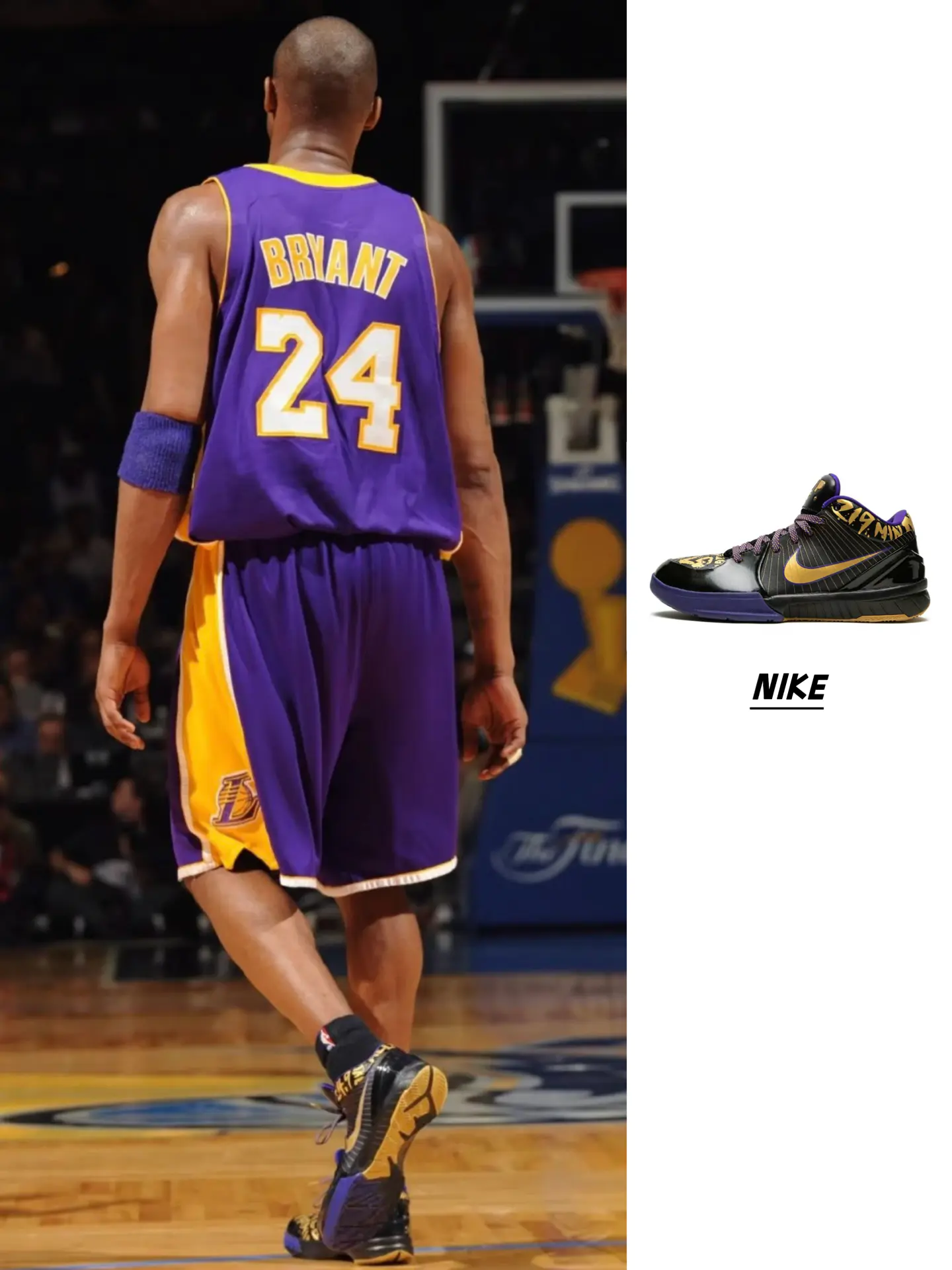这鞋我是真的爱!科比黑金配色Kobe 4 Final MVP Away