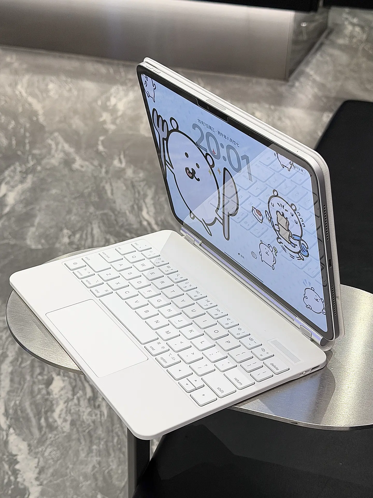 iPad秒变Macbook还得素妙控键盘呀😅