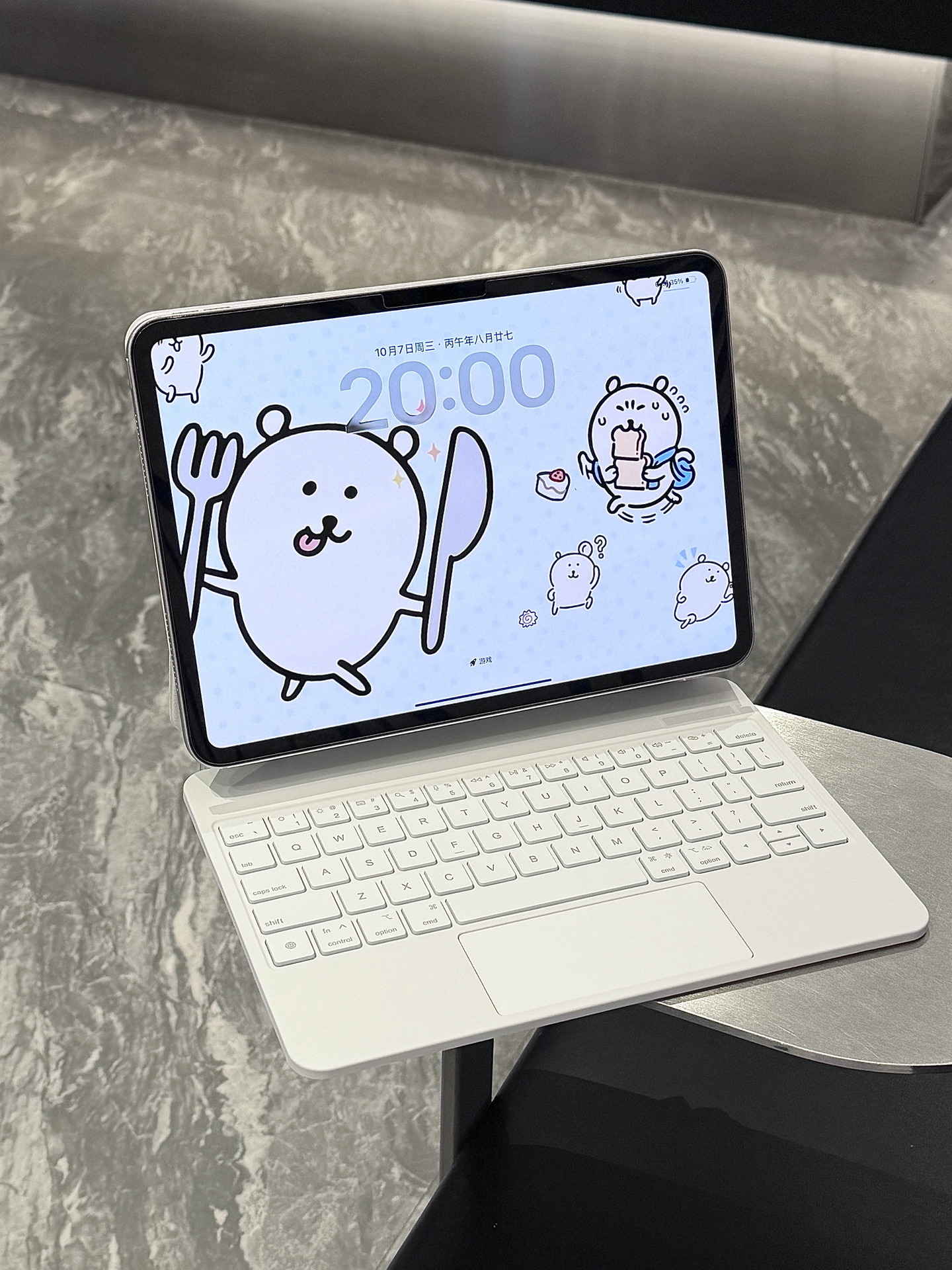 iPad秒变Macbook还得素妙控键盘呀😅