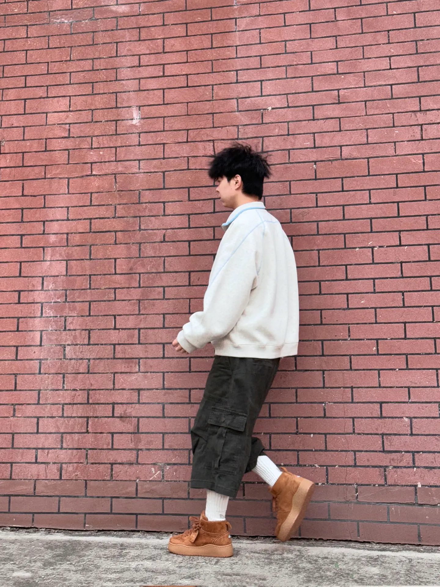 🍂来点质感的!这双小麦色板鞋真的好搭~
