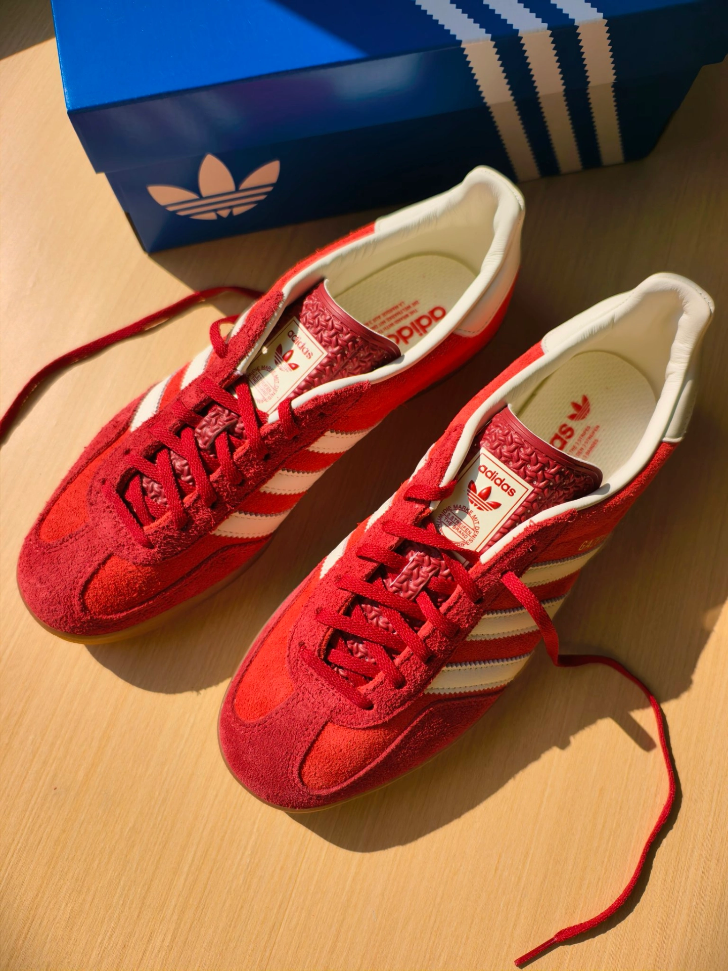 男生穿红色板鞋会闲置吗？150斤实测阿迪Gazelle