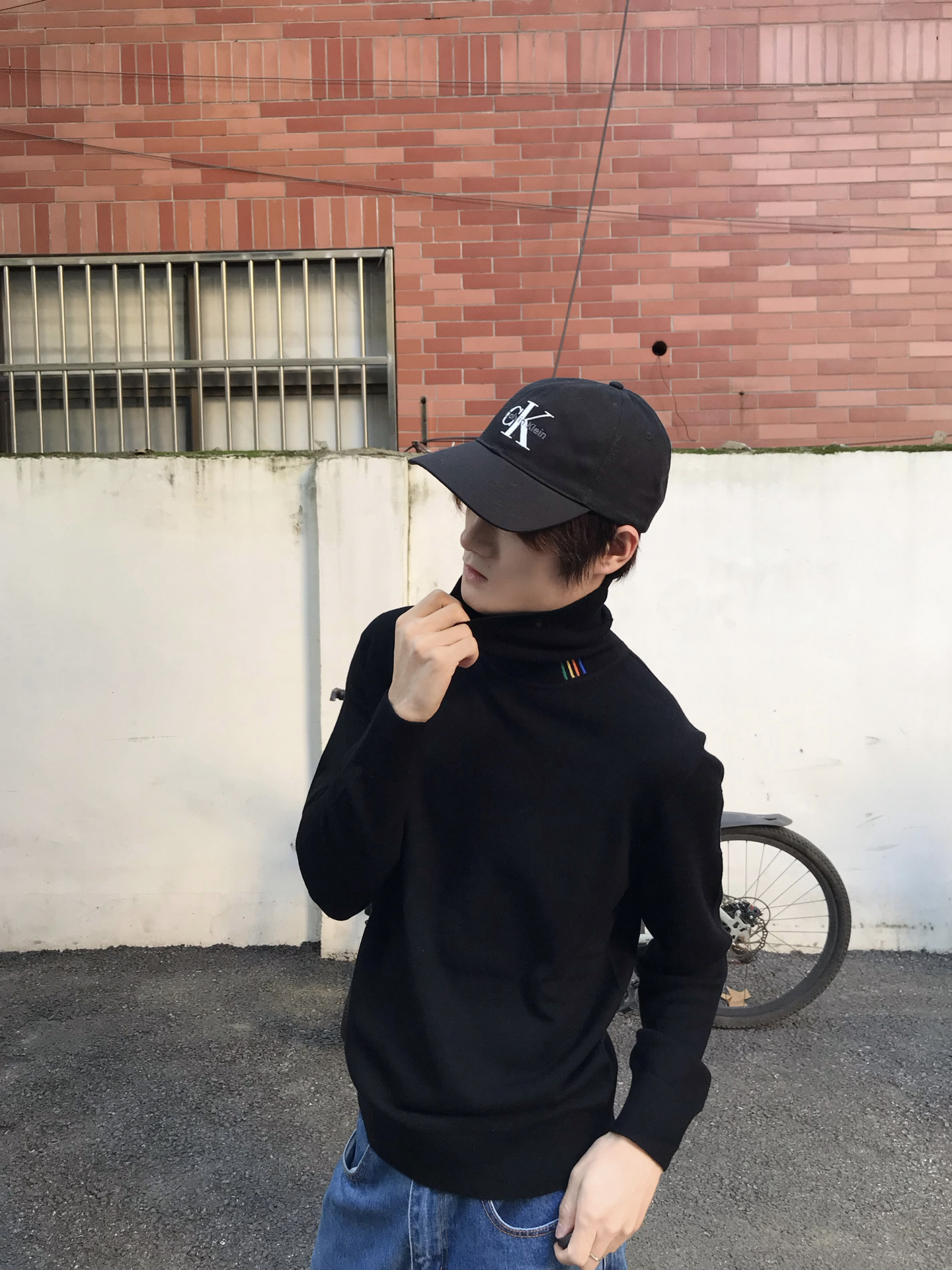 男生秋冬内搭|高领针织衫搭配思路