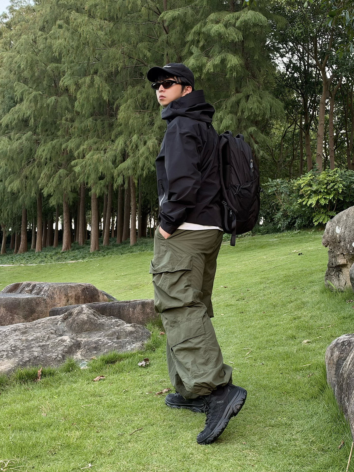 🌿 户外fitcheck | 百元越野鞋也能穿出高级户外感🏔️