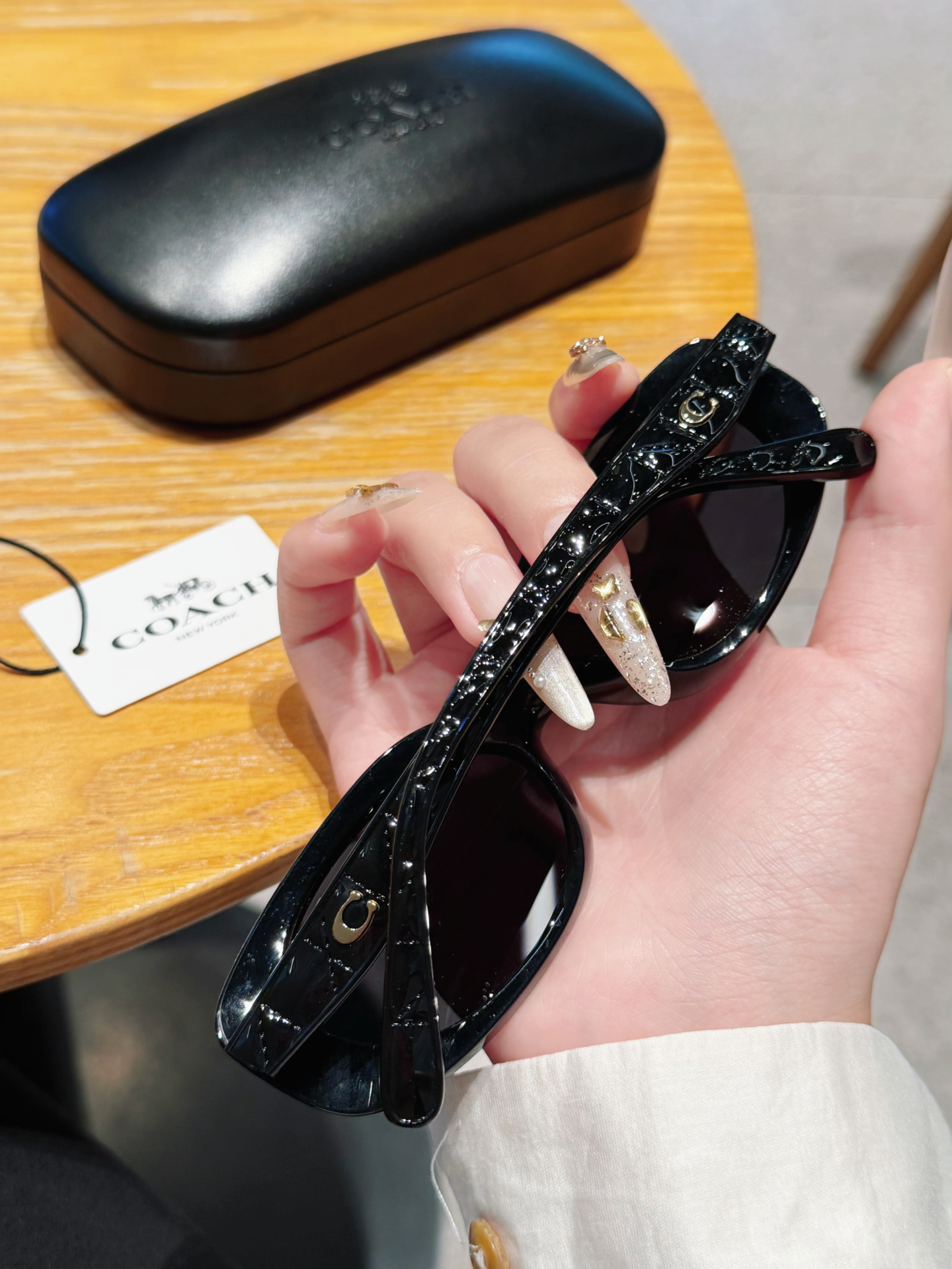 不挑脸型…不愧是COACH猫眼墨镜🕶️