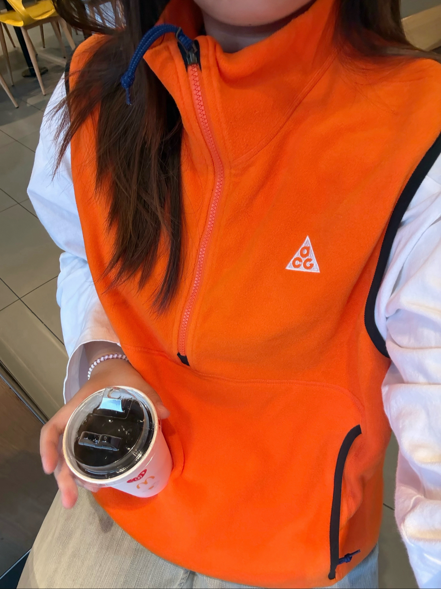 超有活力的抓绒马甲🍊