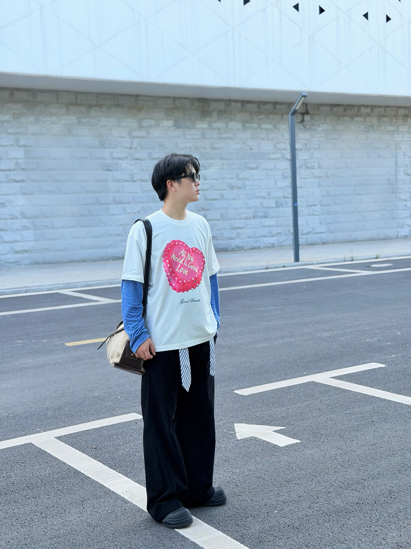 Street vibe|粉白蓝撞色街头感🩷🤍💙
