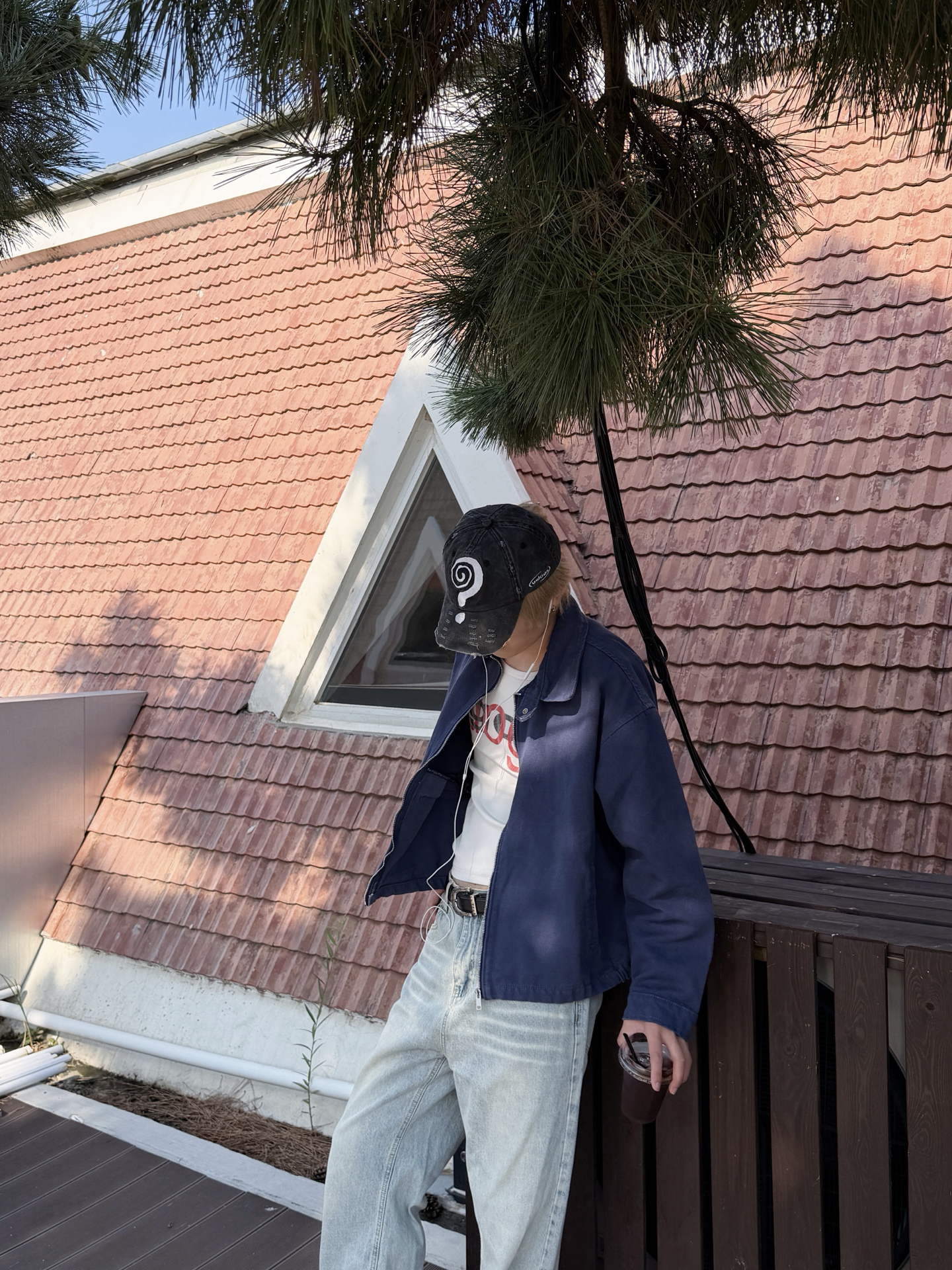 穿出我的风度|校园门口海边的松弛感