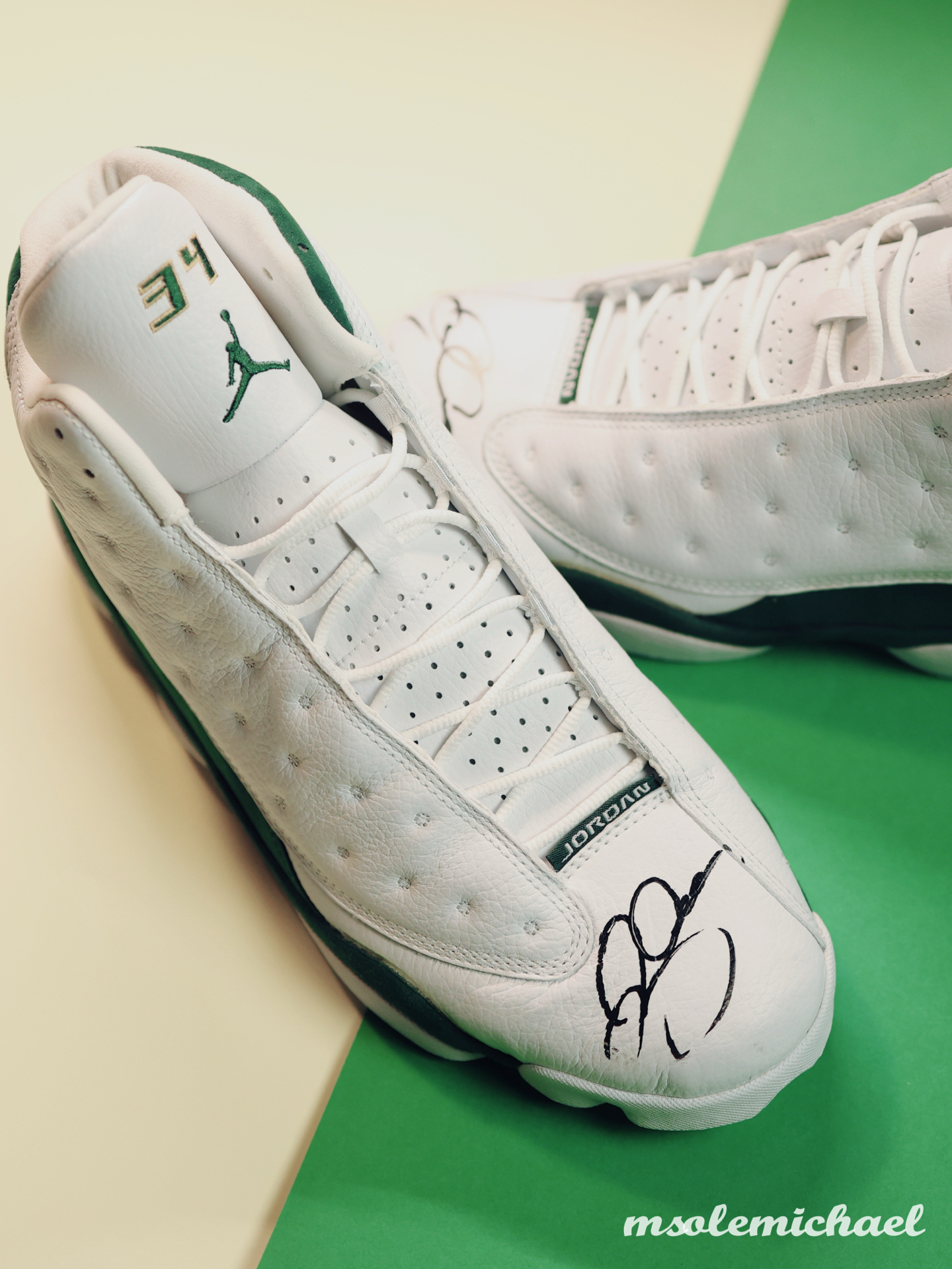 雷·阿伦 西雅图超音速Air Jordan 13 PE