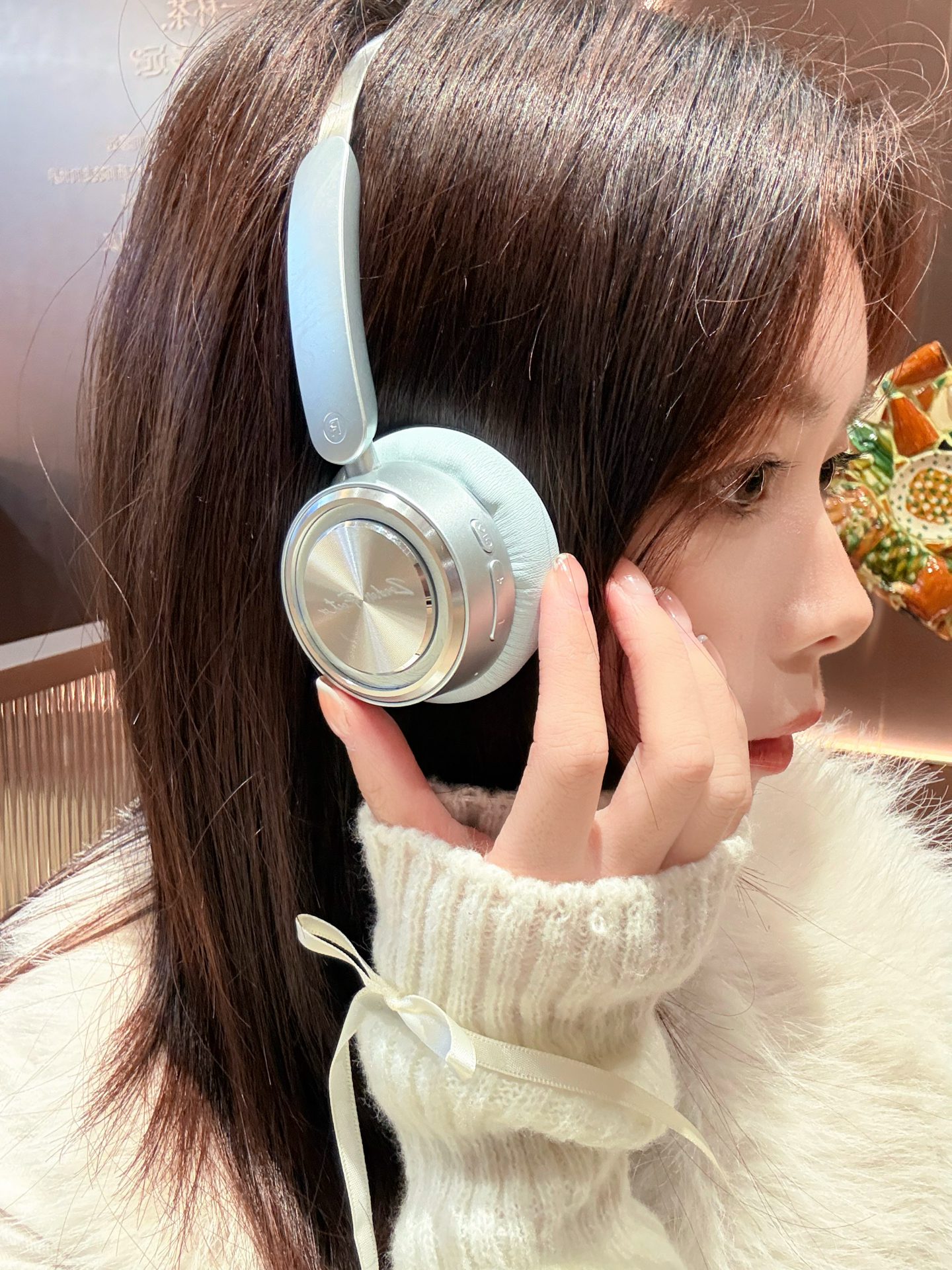 拿捏颜控!让人无法拒绝的海盐冰川蓝耳机🎧