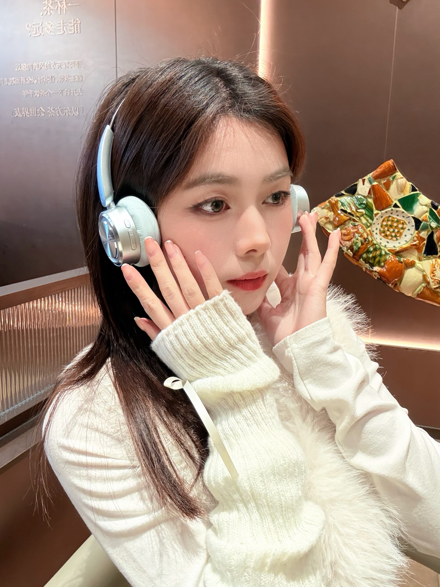 拿捏颜控!让人无法拒绝的海盐冰川蓝耳机🎧