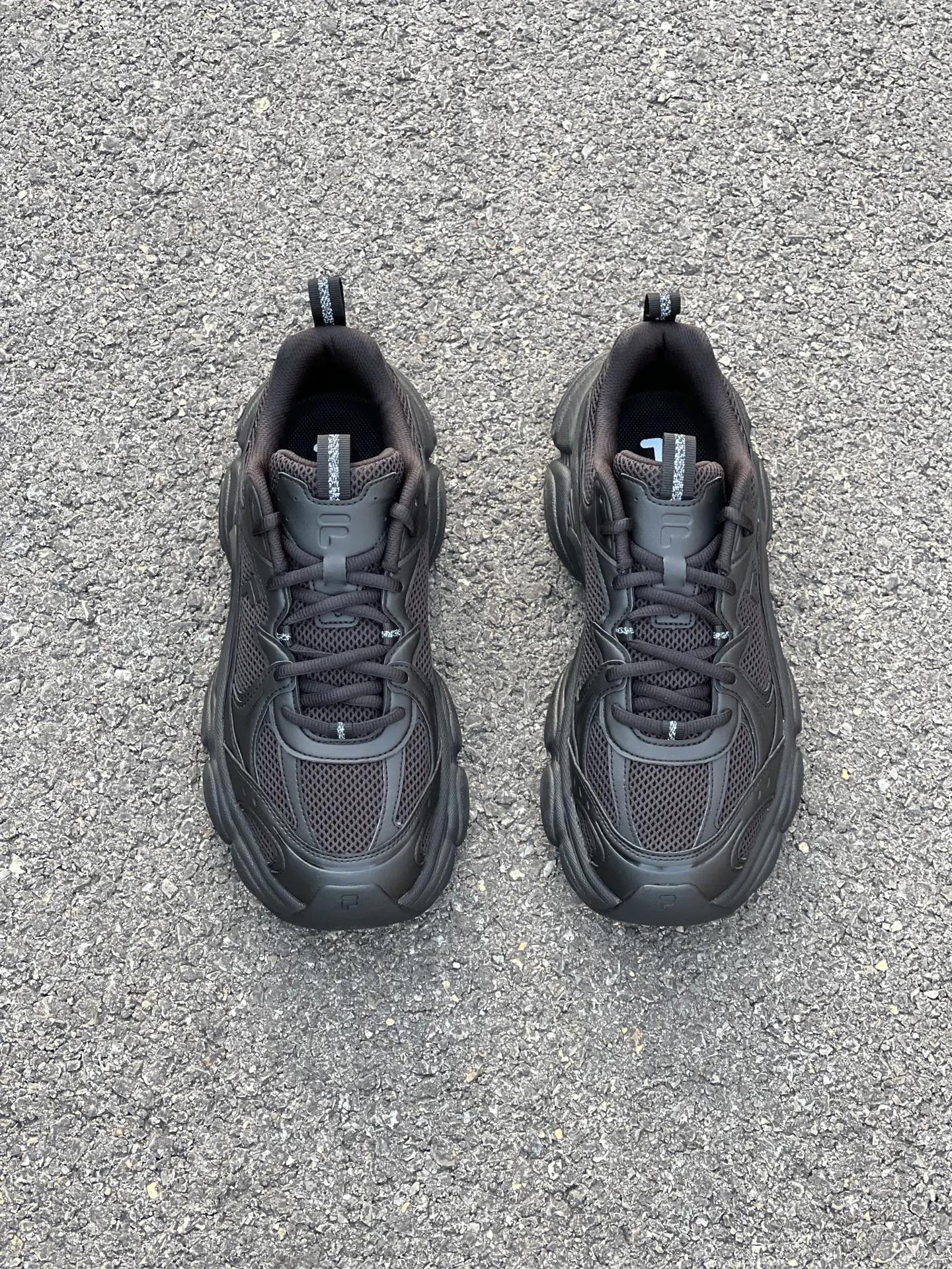 FILA FUSION你小汁这双黑武士银月鞋帅到我心坎上啦❗️