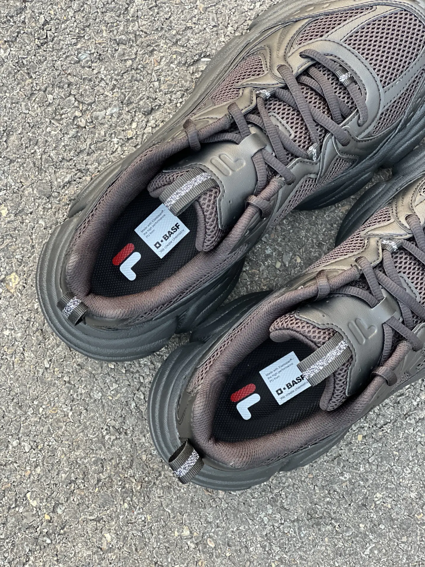 FILA FUSION你小汁这双黑武士银月鞋帅到我心坎上啦❗️