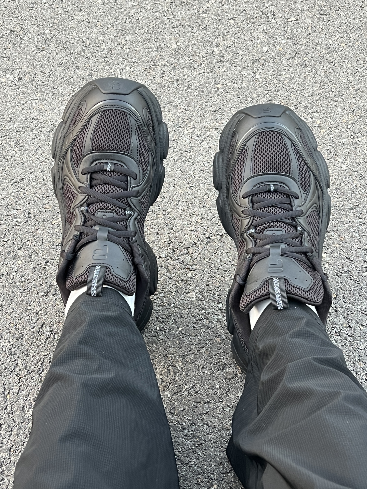 FILA FUSION你小汁这双黑武士银月鞋帅到我心坎上啦❗️