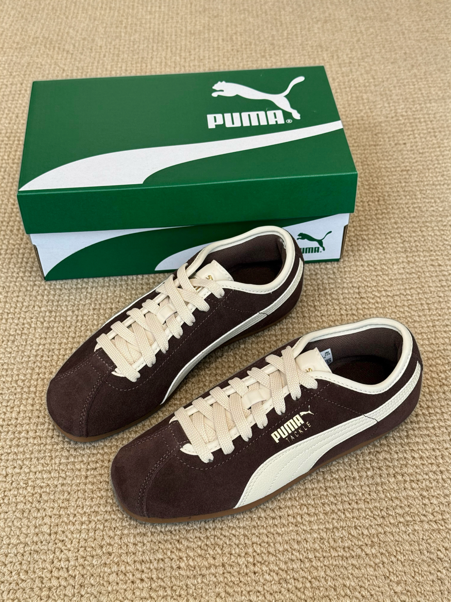 🤎棕白Puma 秋冬复古氛围感稳稳拿捏!