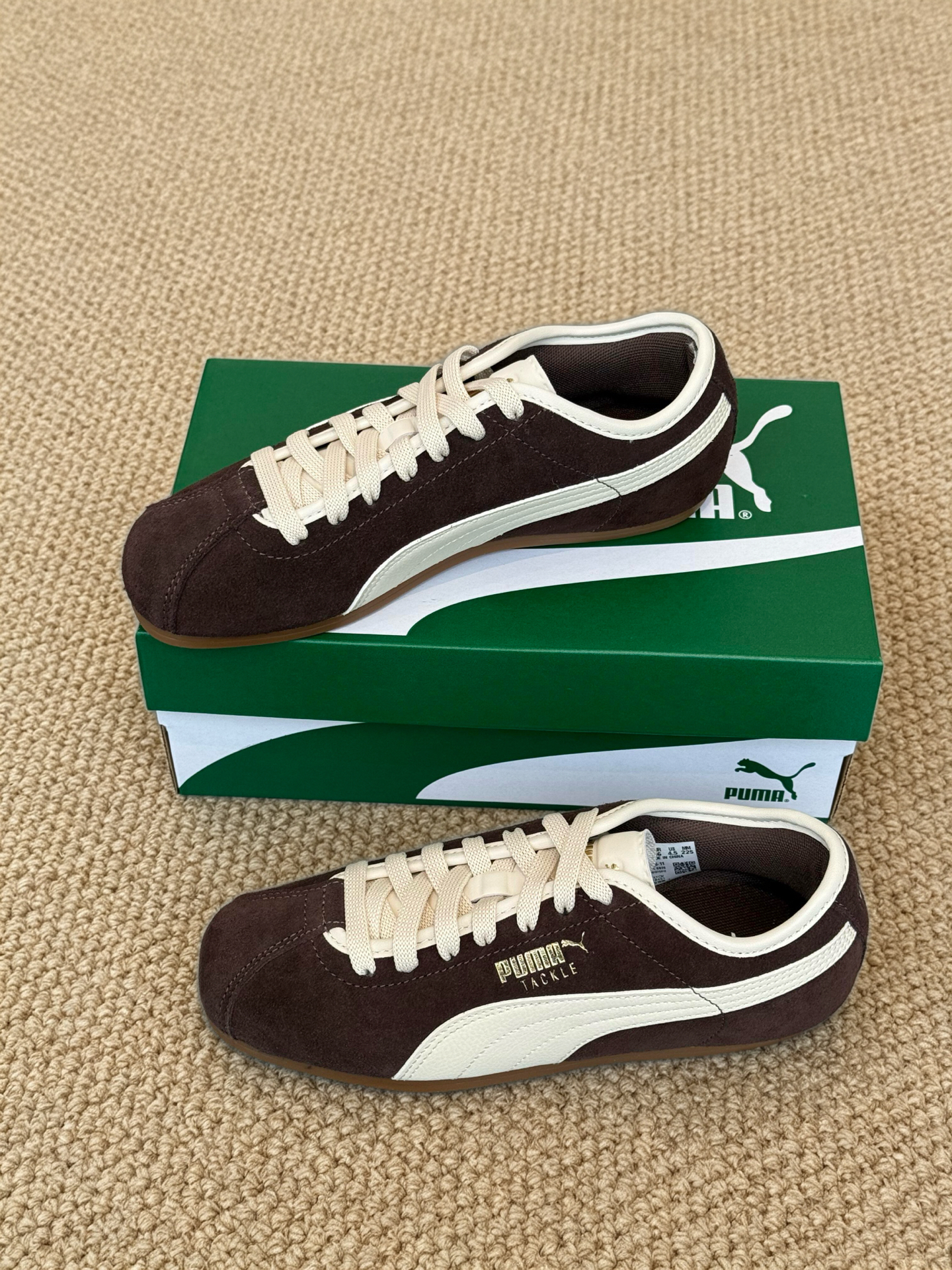 🤎棕白Puma 秋冬复古氛围感稳稳拿捏!
