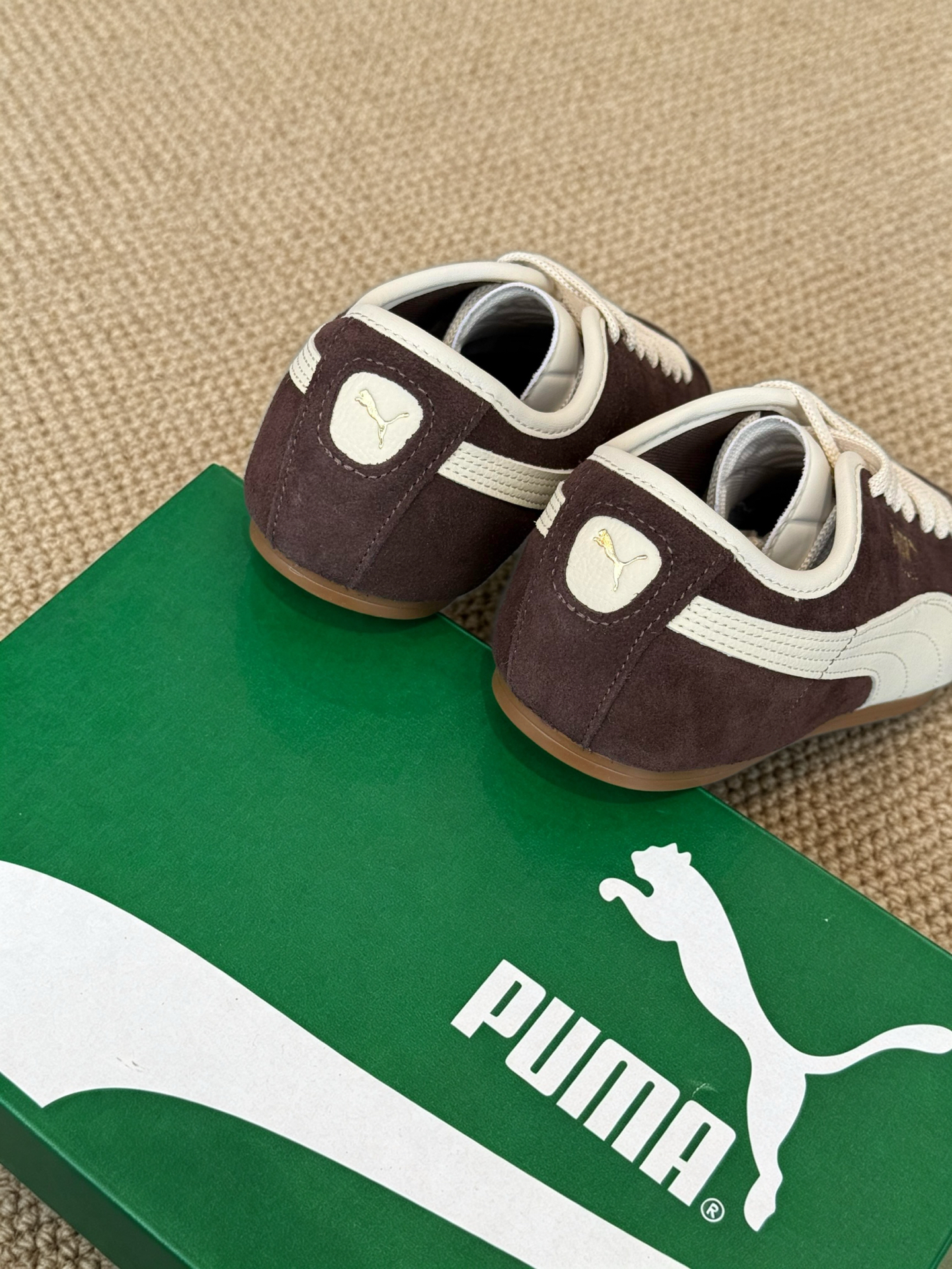 🤎棕白Puma 秋冬复古氛围感稳稳拿捏!