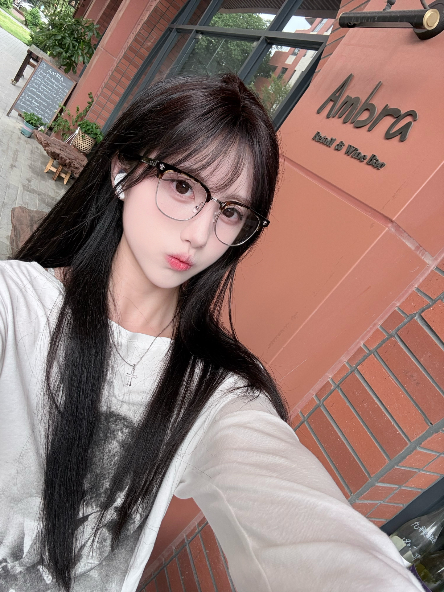 小脸神器👓高智感眉形半框