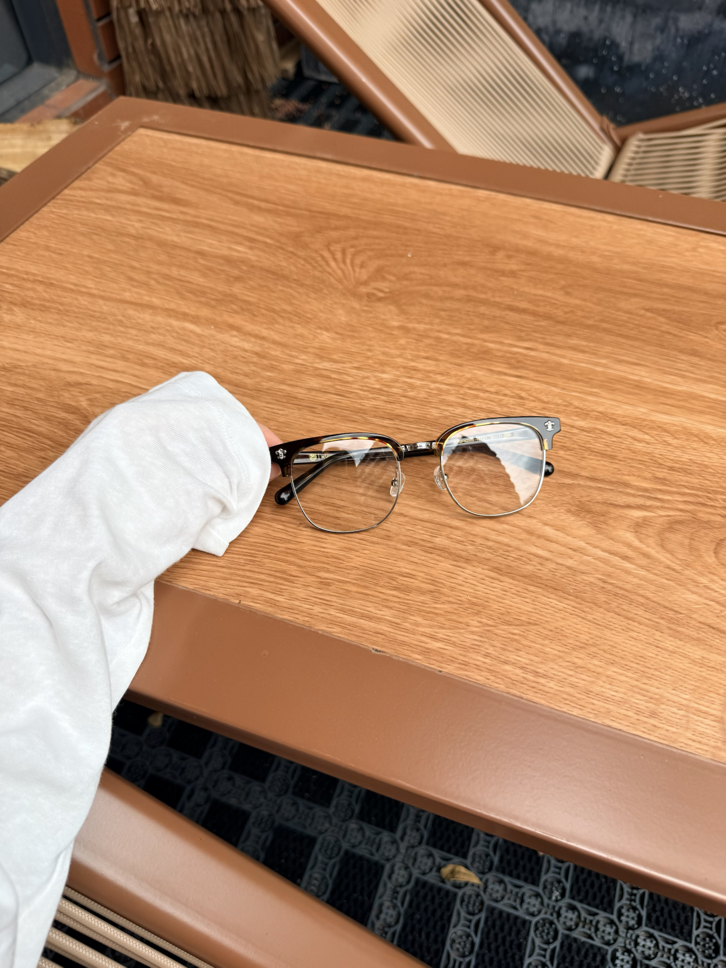小脸神器👓高智感眉形半框