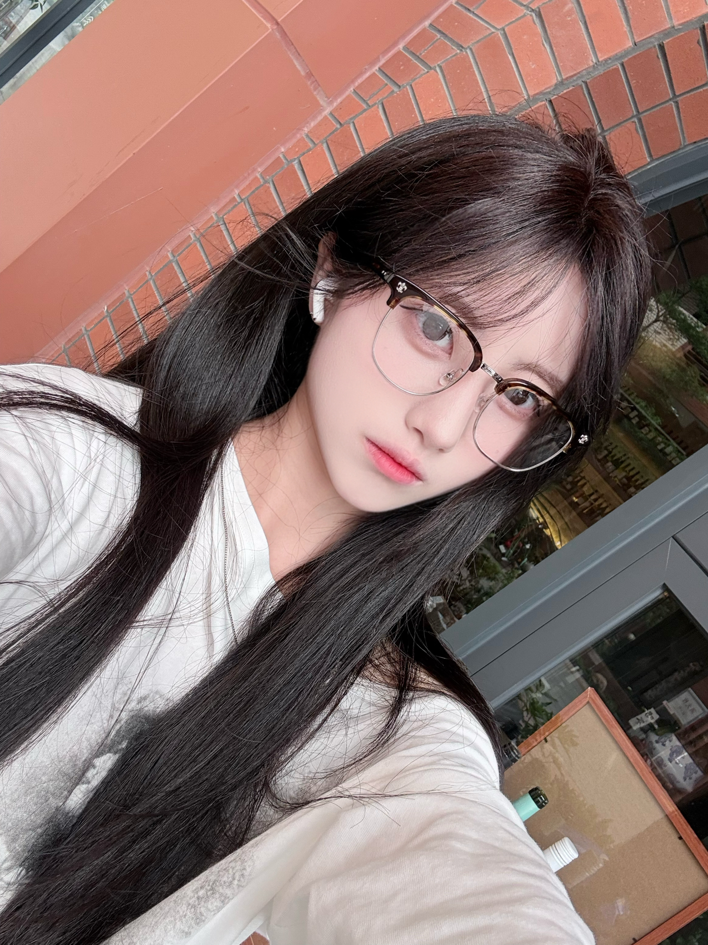 小脸神器👓高智感眉形半框