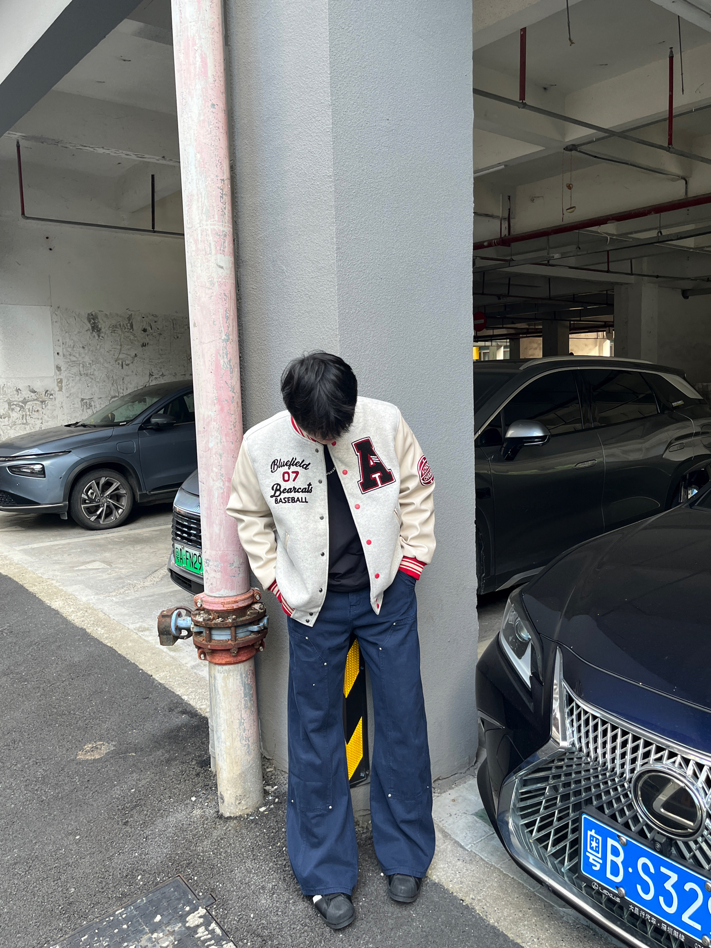 棒球服➕法工裤|秋冬校园感你记住⚾️