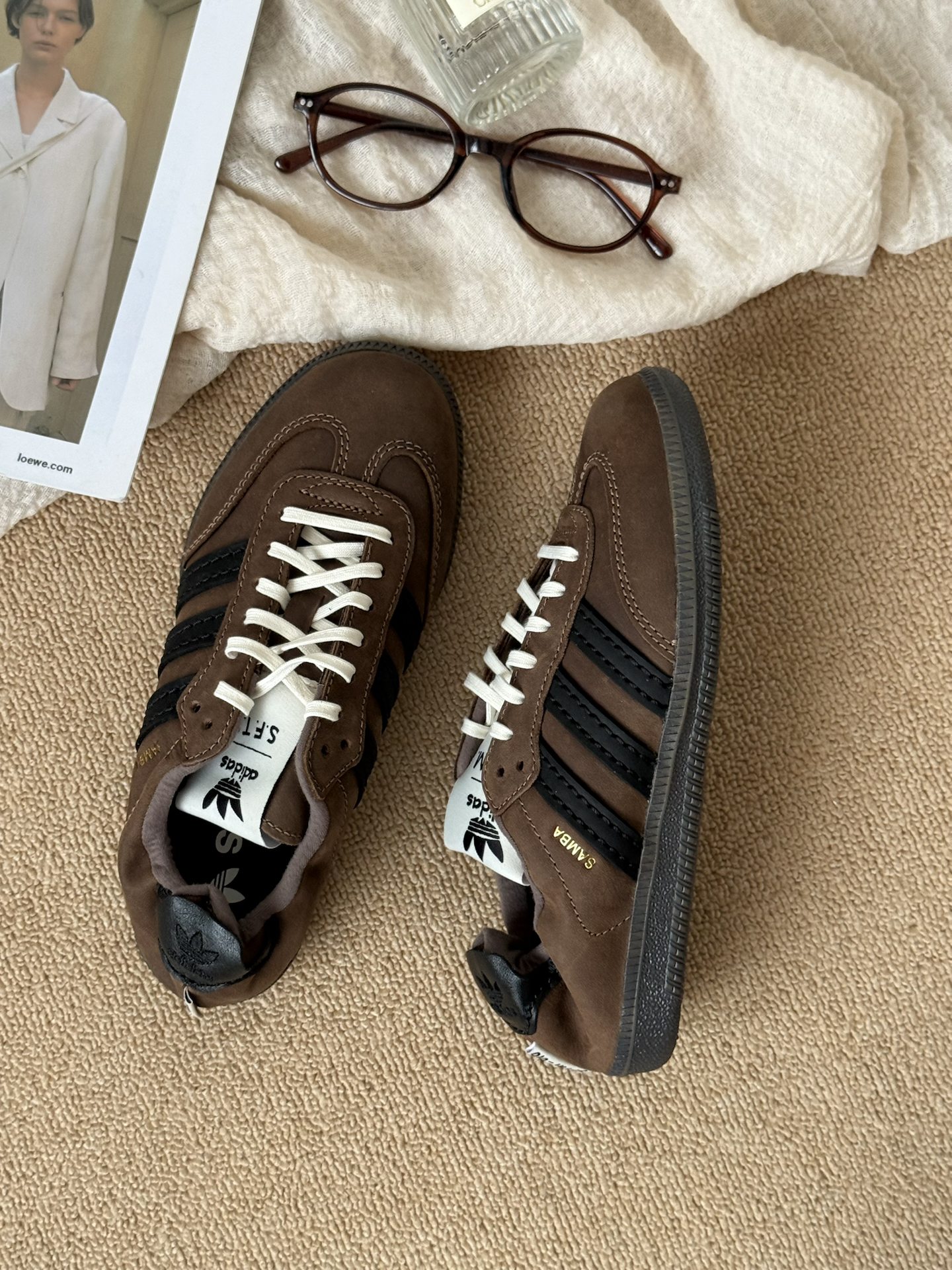 三叶草✖️SFTM联名|焦糖美拉德Samba德训鞋🍂