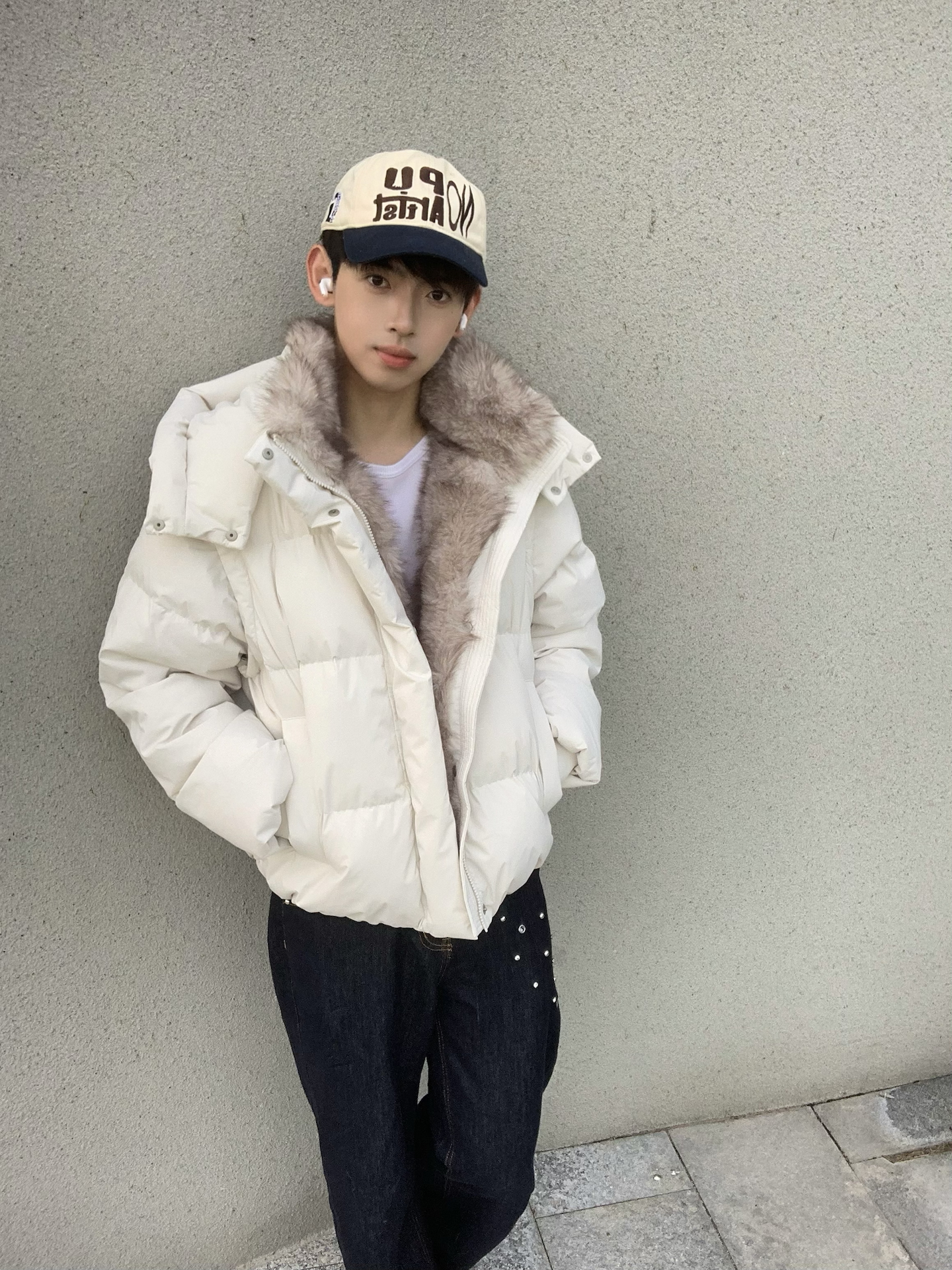 ❄️ 降温怎么穿?这件毛领羽绒服把氛围感拉满