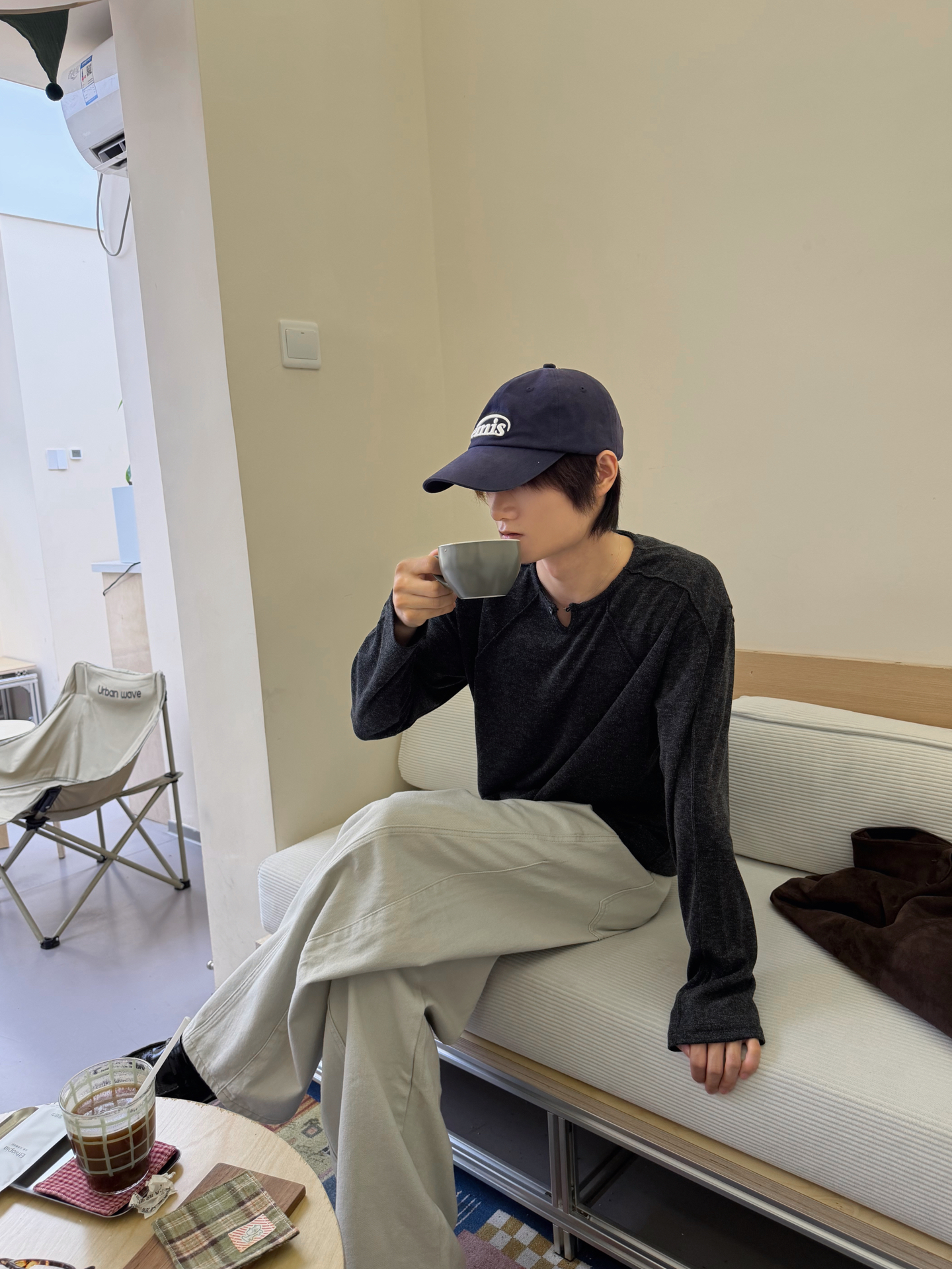 亨利领长袖|男生早秋温柔松弛感🍂