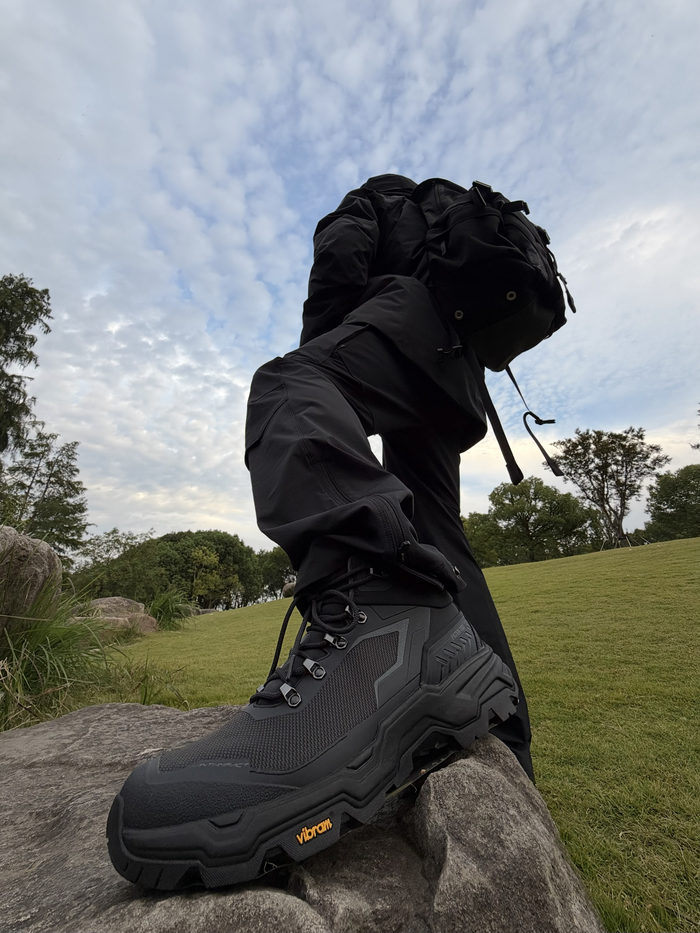 🥷ALL BLACK OUTFIT|户外这套防风保暖还巨帅⛰️