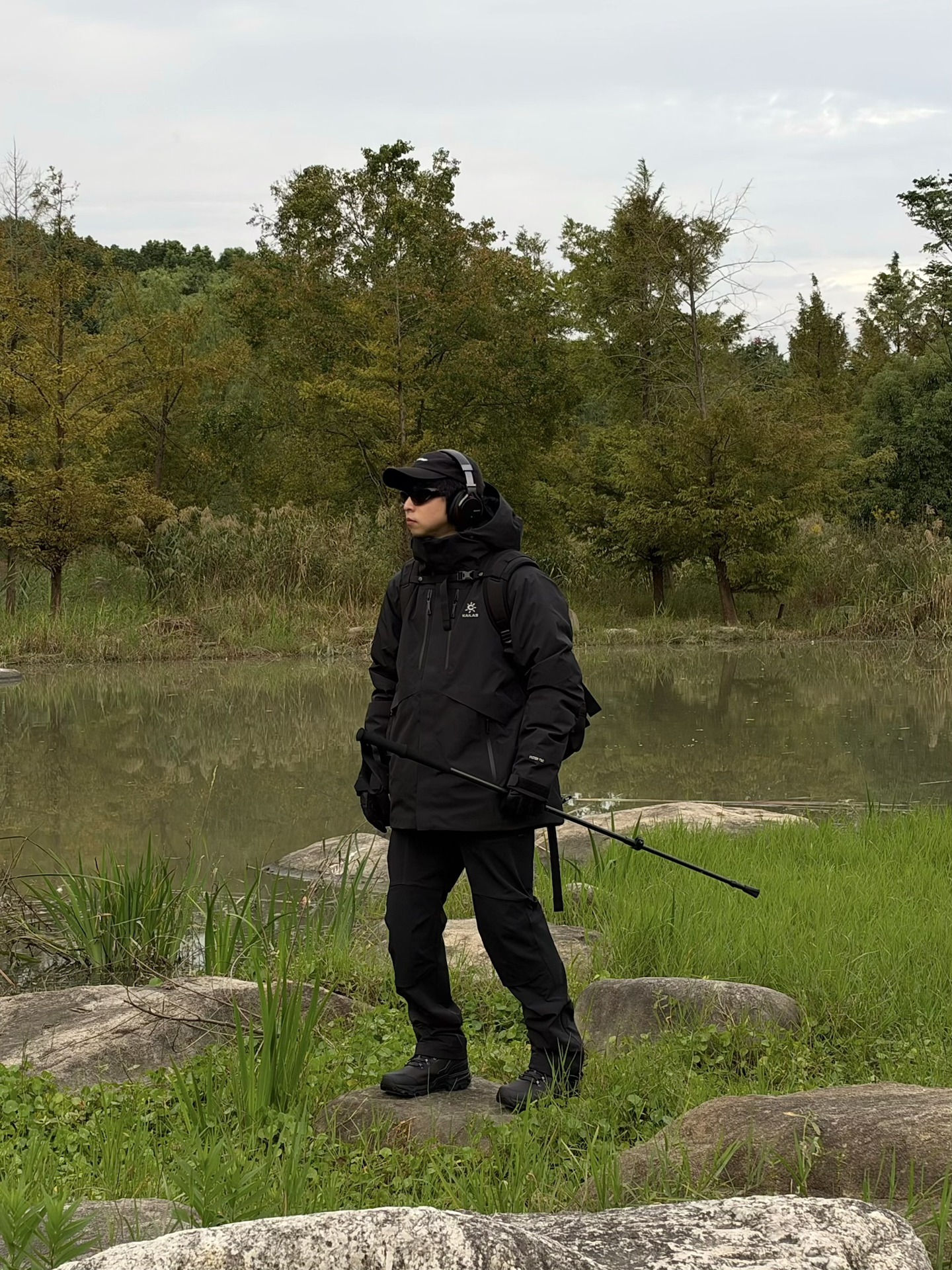 🥷ALL BLACK OUTFIT|户外这套防风保暖还巨帅⛰️