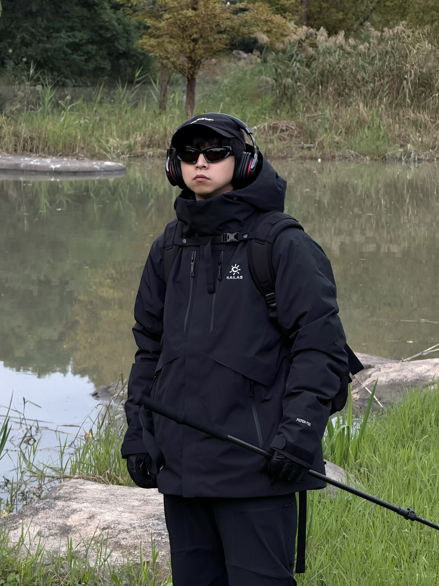 🥷ALL BLACK OUTFIT|户外这套防风保暖还巨帅⛰️