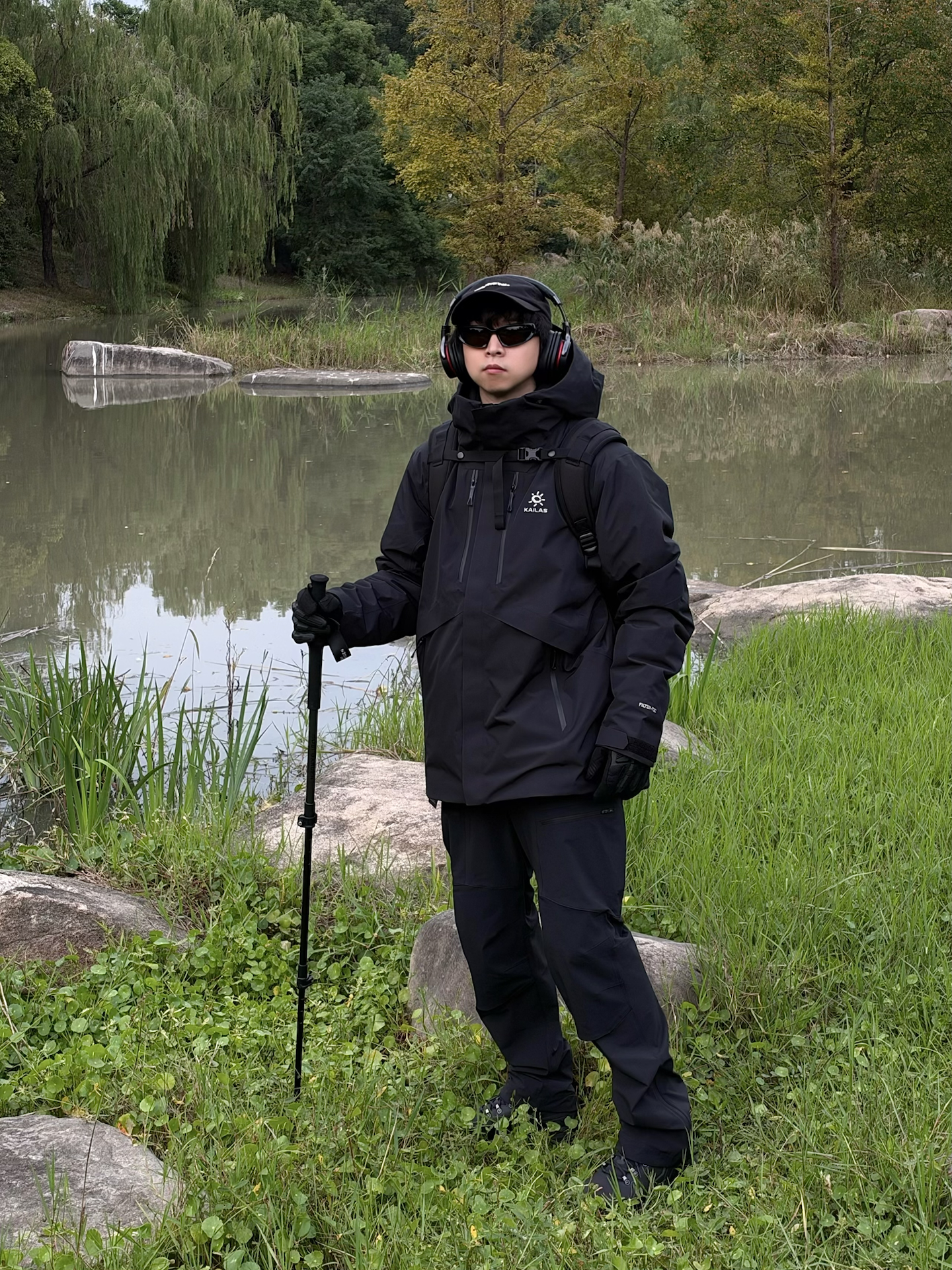 🥷ALL BLACK OUTFIT|户外这套防风保暖还巨帅⛰️