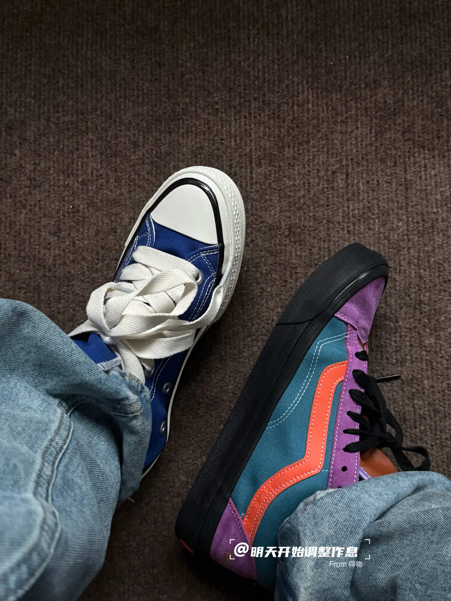 👾➿🧿秋冬小众撞色!!Converse和Vans这你怎么选!!