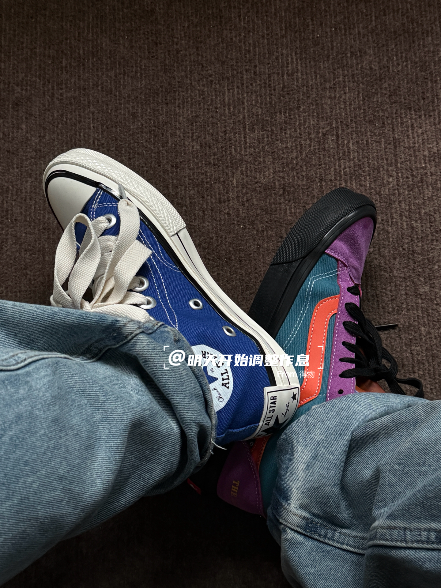 👾➿🧿秋冬小众撞色!!Converse和Vans这你怎么选!!