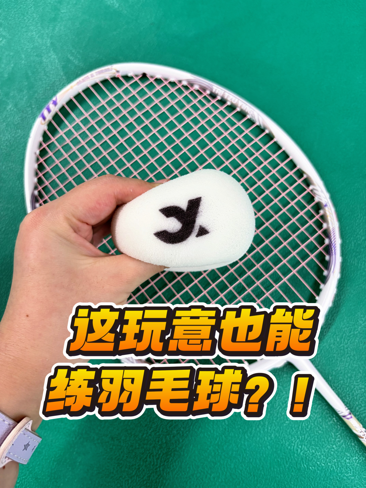 羽球人居家练球神器!