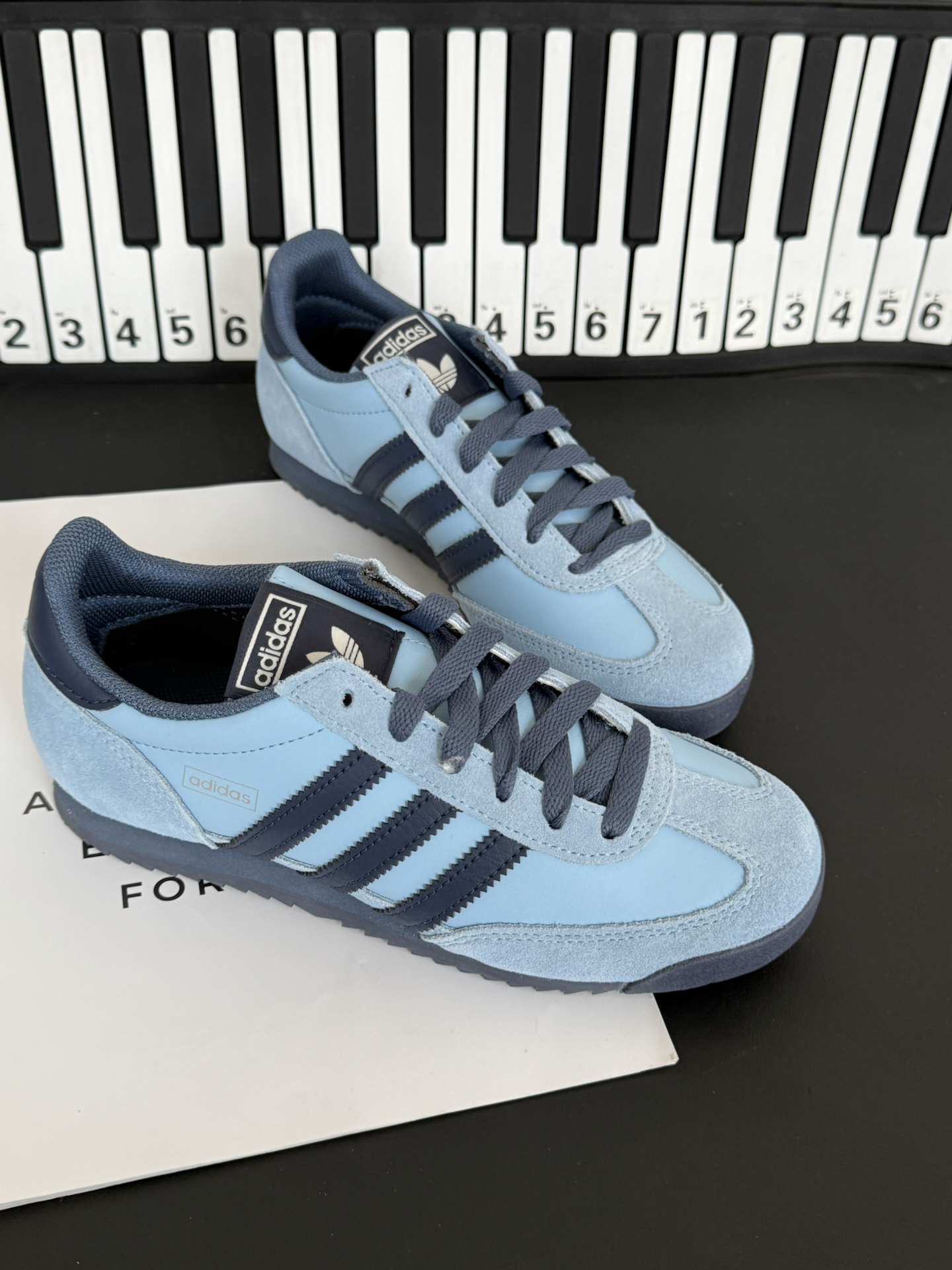宝藏复古鞋|adidasR71雾霾蓝德训鞋✌🏻
