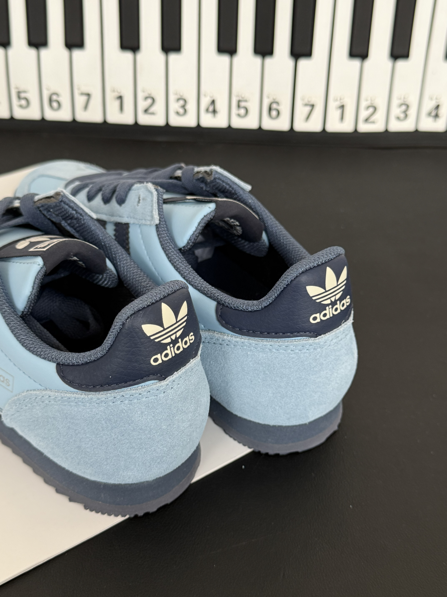 宝藏复古鞋|adidasR71雾霾蓝德训鞋✌🏻