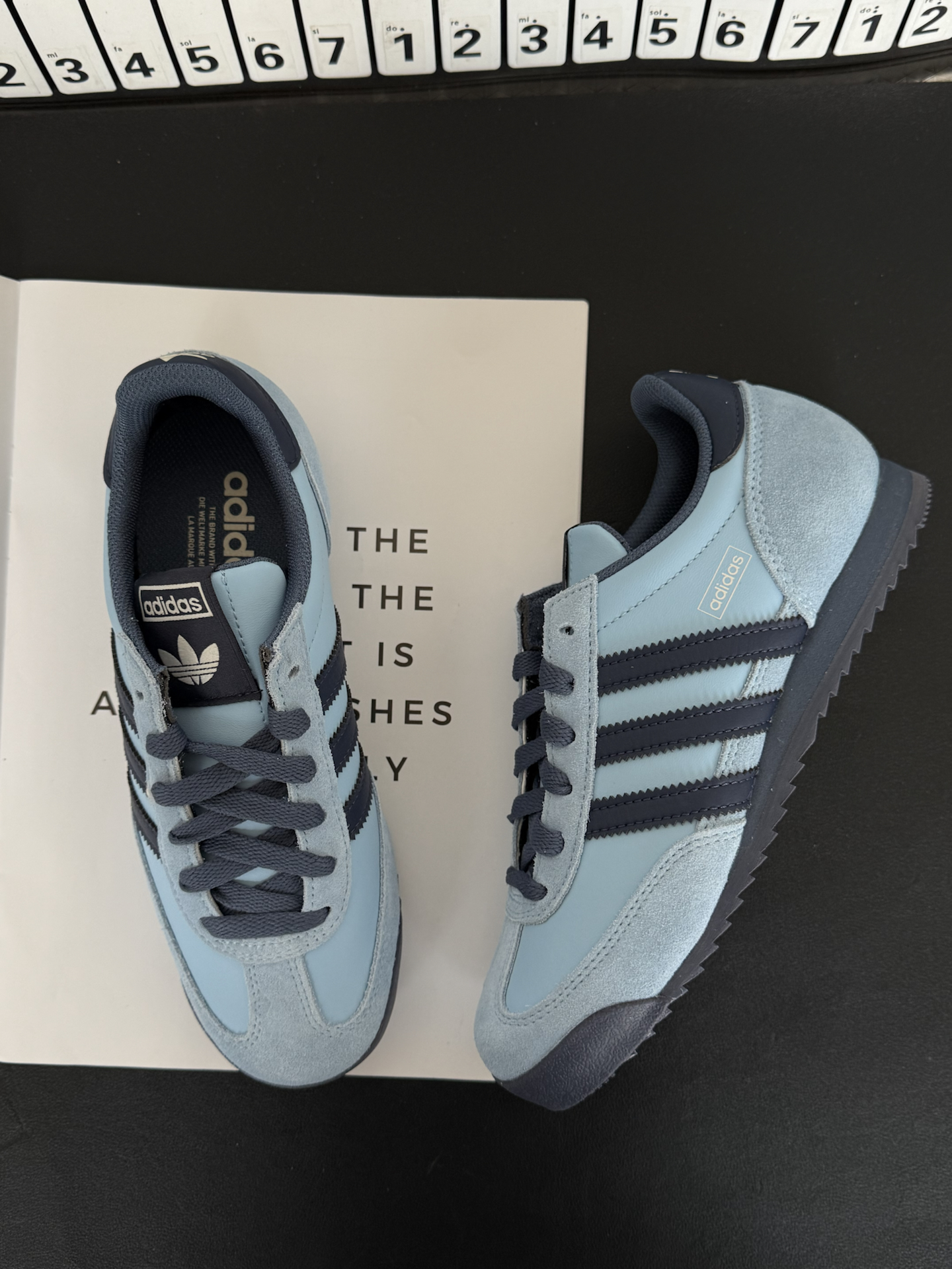 宝藏复古鞋|adidasR71雾霾蓝德训鞋✌🏻