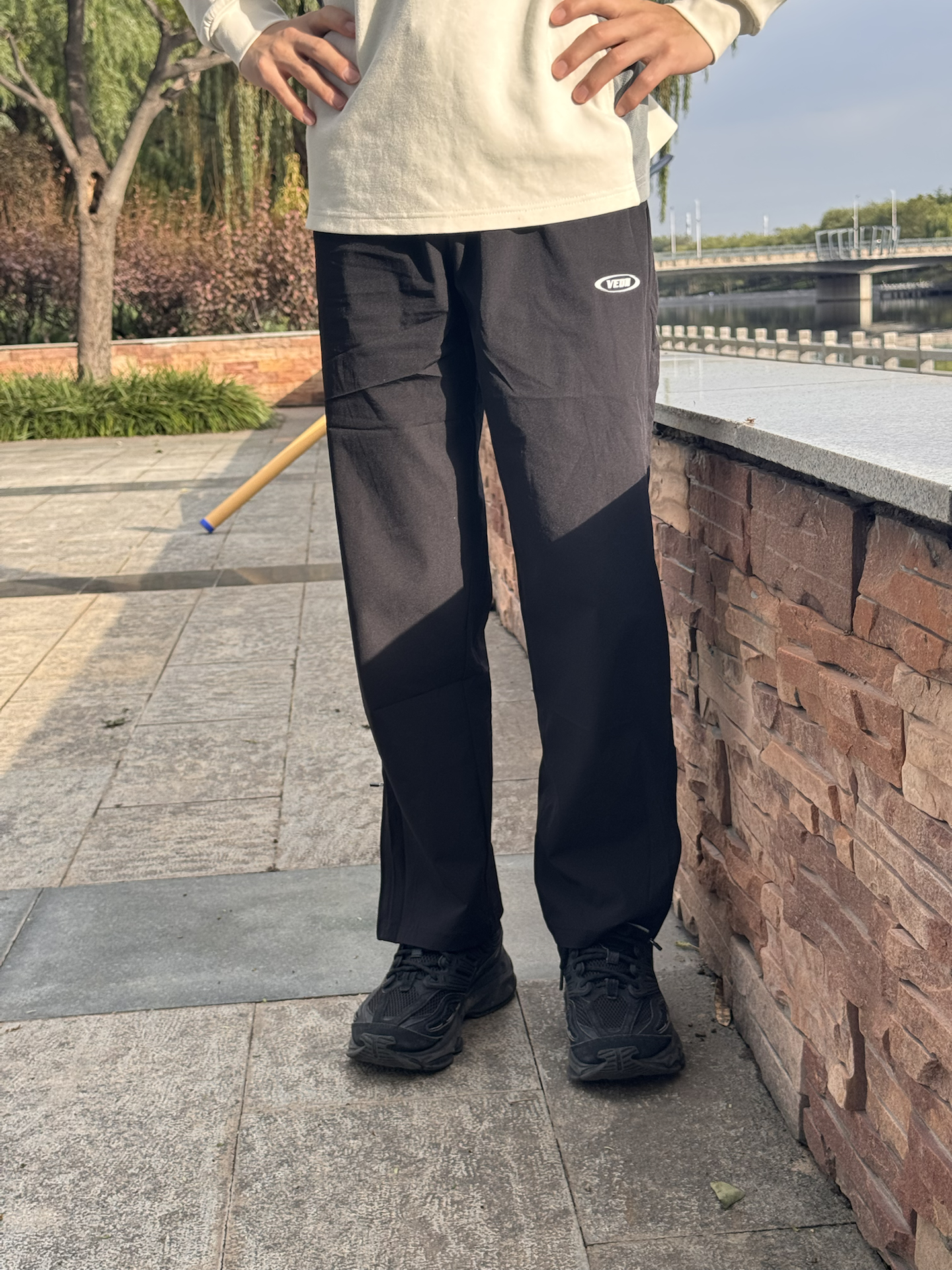 日常好搭的直筒休闲长裤