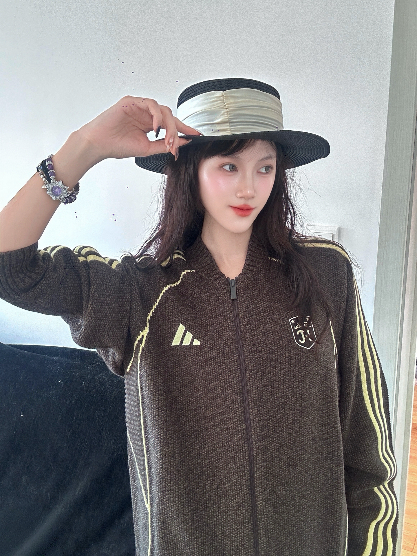复古运动OOTD🤎🖤