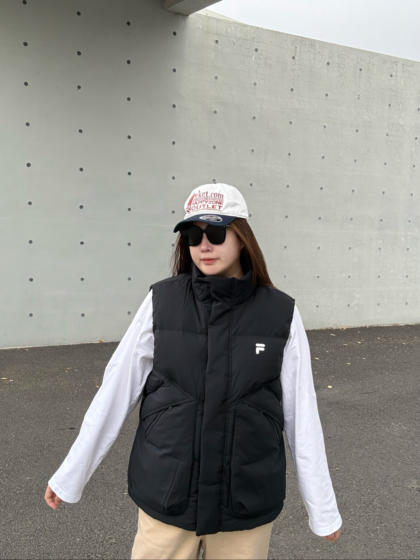 FILA FUSION马甲|早秋不费力松弛叠穿✨
